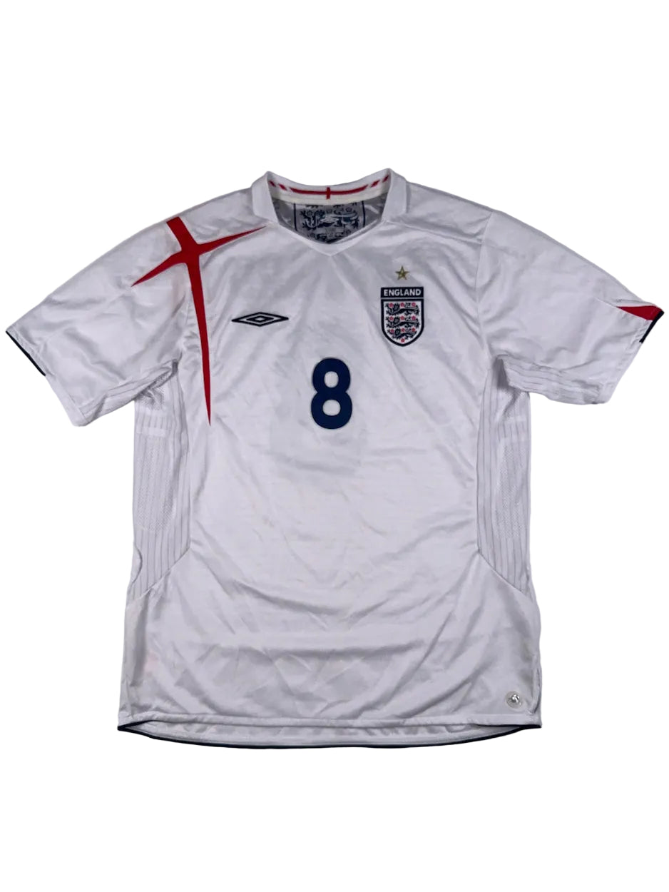 England 2006/07 Frank Lampard #8 Heimtrikot - L