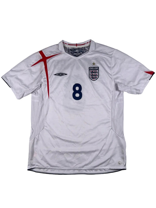 England 2006/07 Frank Lampard #8 Home Shirt - L