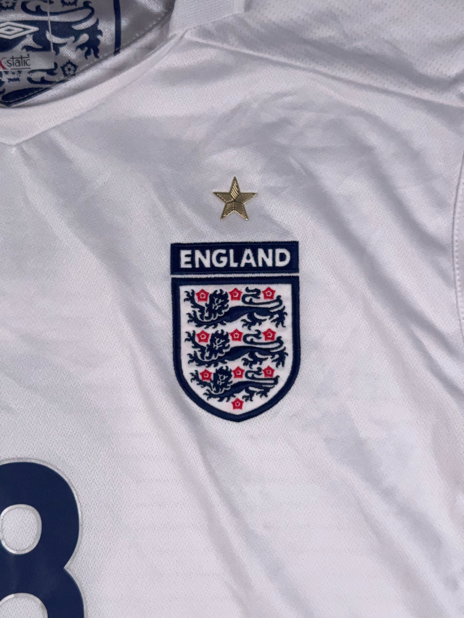 England 2006/07 Frank Lampard #8 Heimtrikot - L