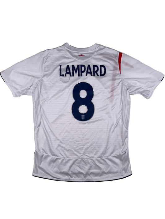 England 2006/07 Frank Lampard #8 Home Shirt - L