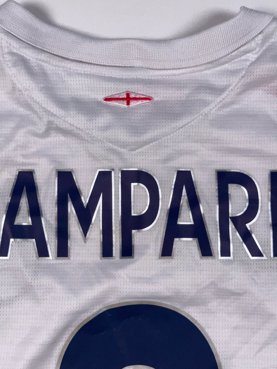 England 2006/07 Frank Lampard #8 Heimtrikot - L