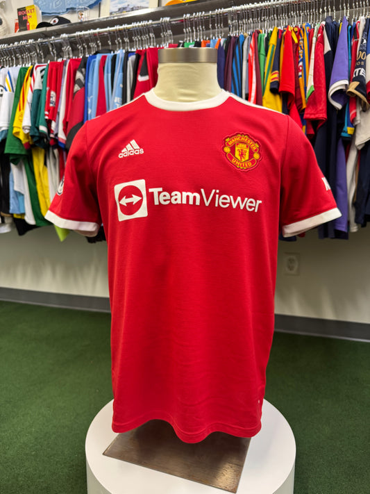 Manchester United 2021 Cavani #7 Home - L