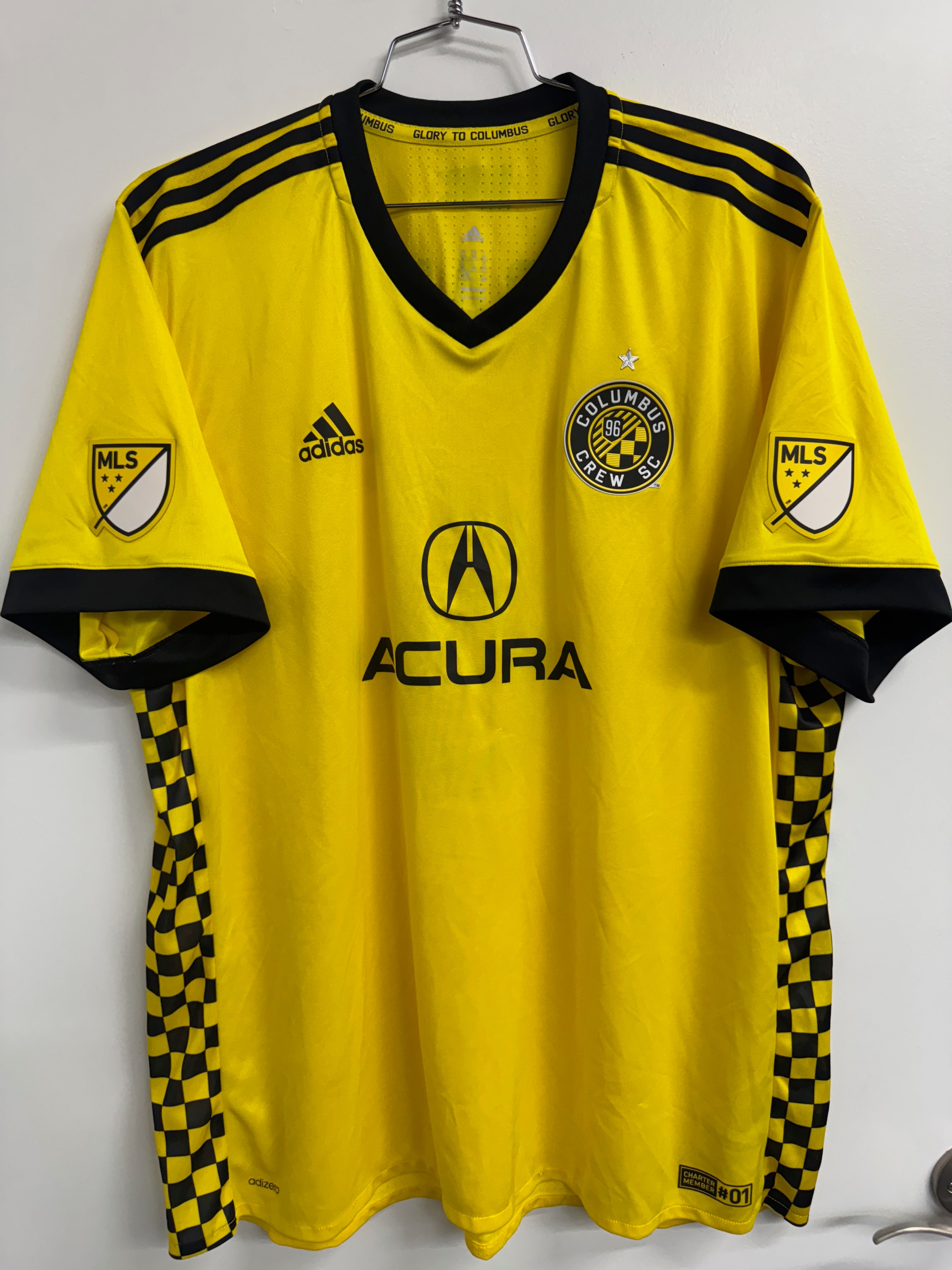 Columbus Crew 2017 Trapp #6 Home - XXXL