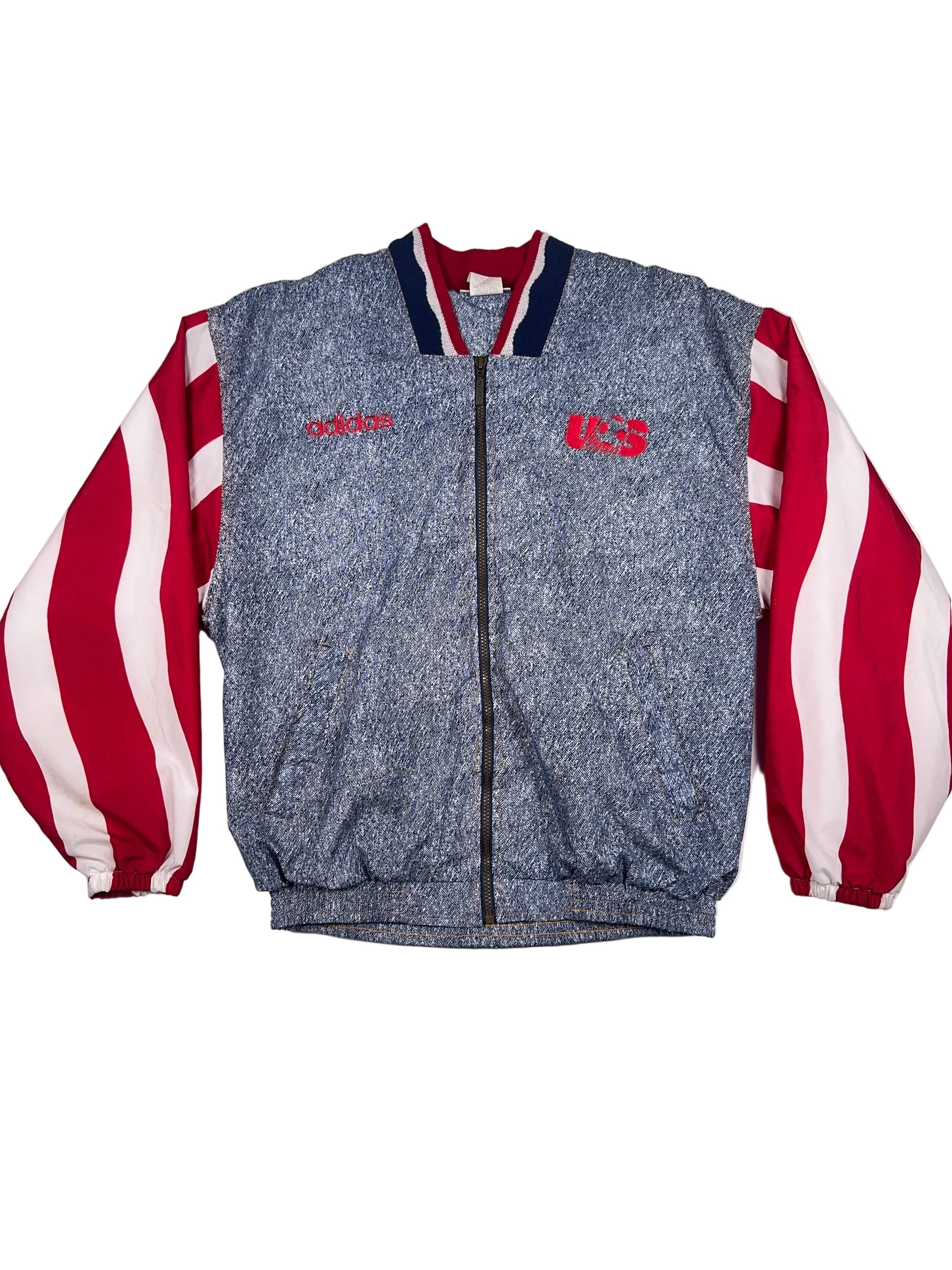 USA World Cup 1994 Denim Print Jacket - S