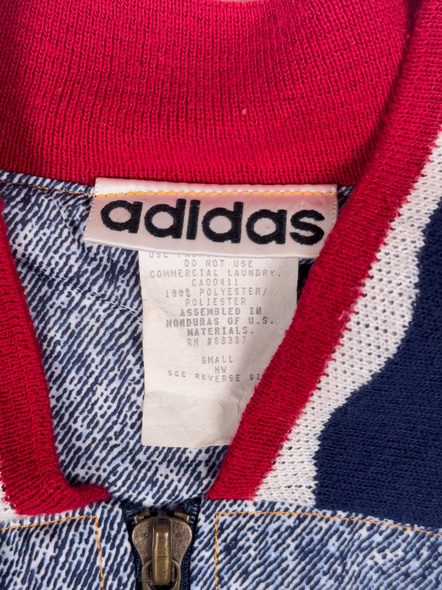 USA World Cup 1994 Denim Print Jacket - S