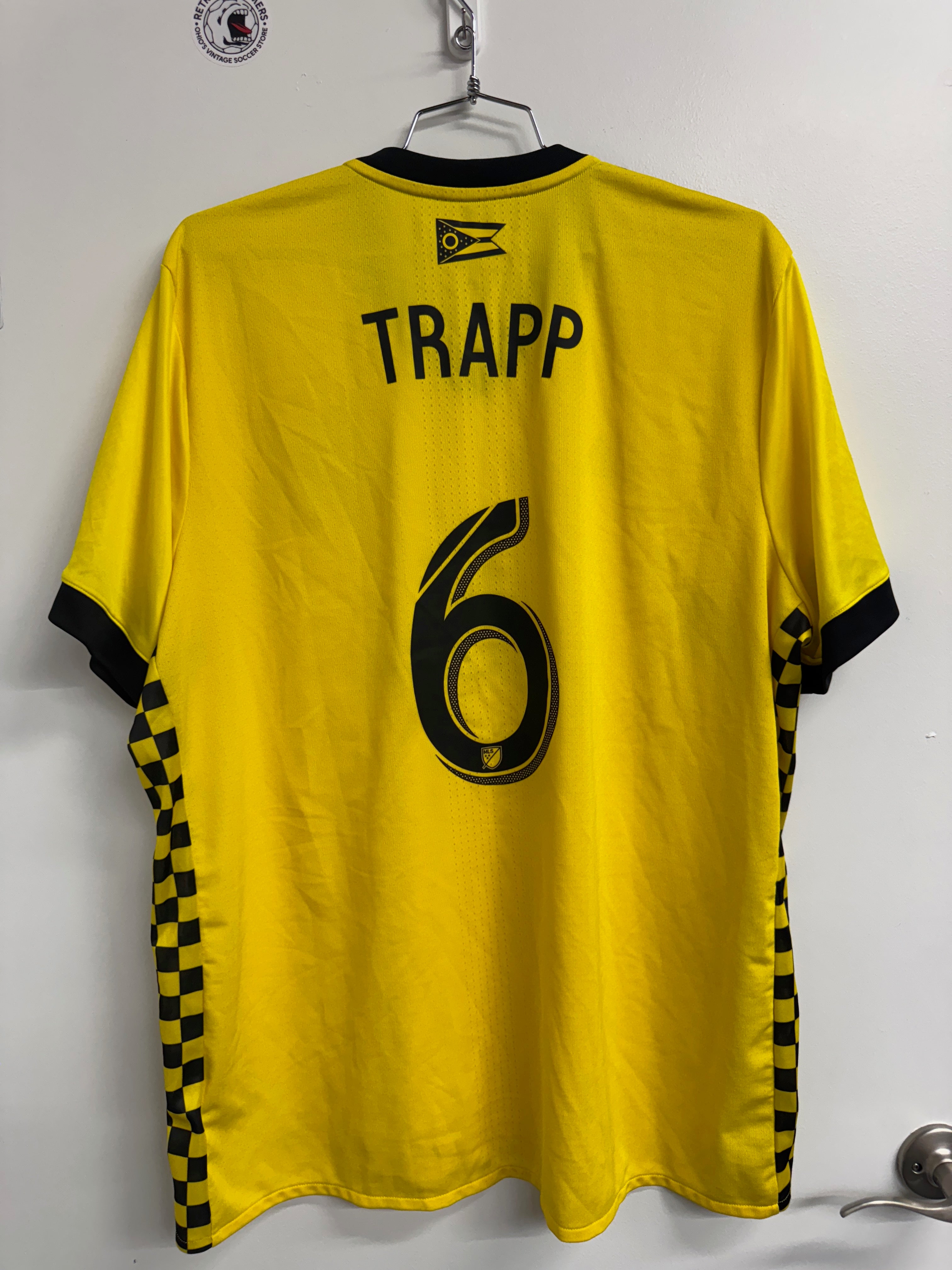 Columbus Crew 2017 Trapp #6 Home - XXXL