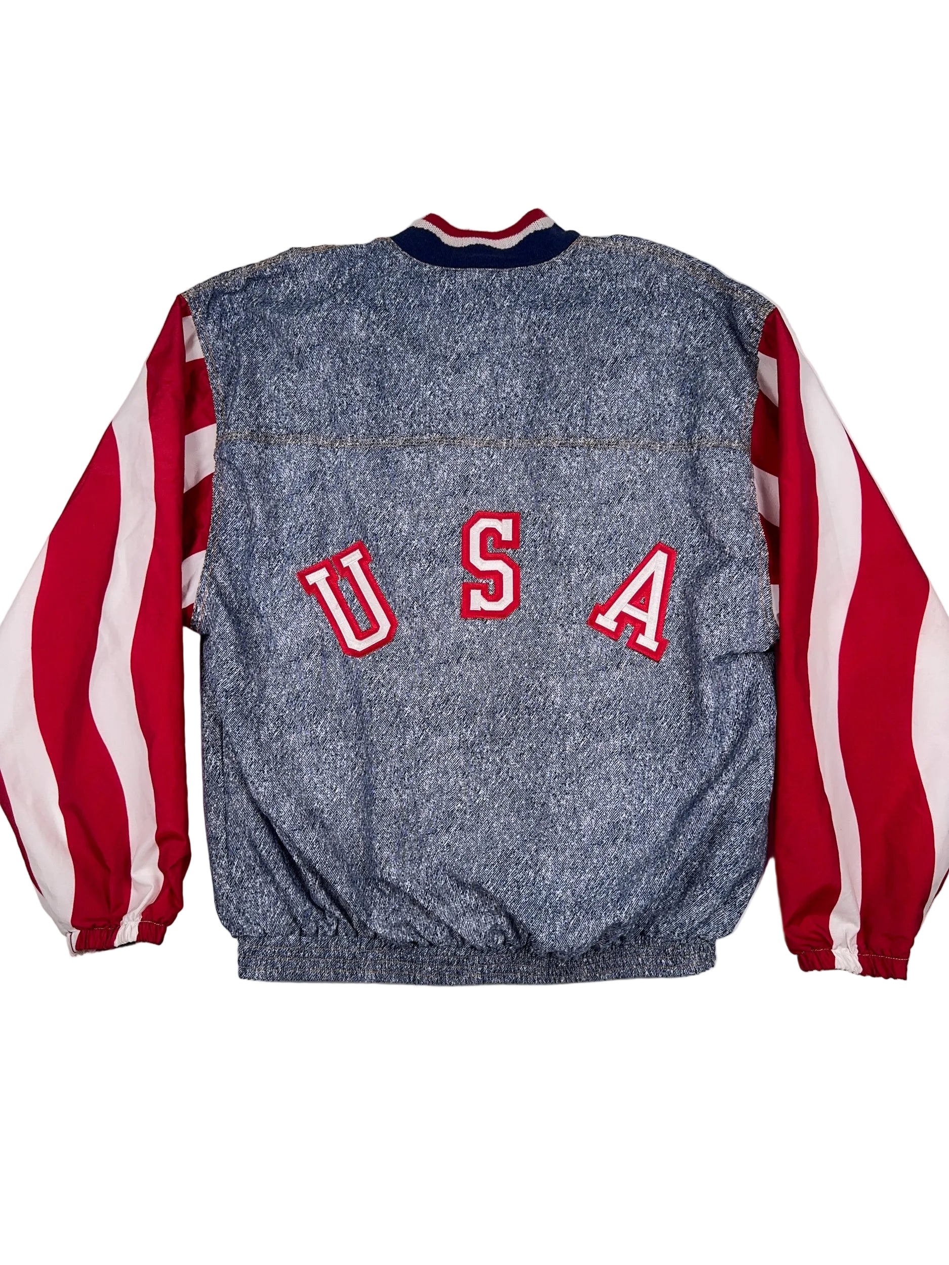 USA World Cup 1994 Denim Print Jacket - S