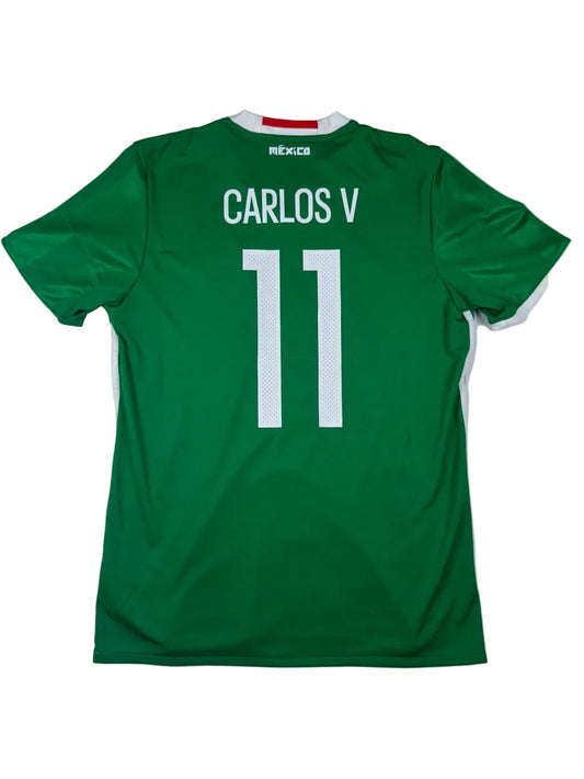 Mexico 2016/17 Carlos Vela #11 Home Shirt - L