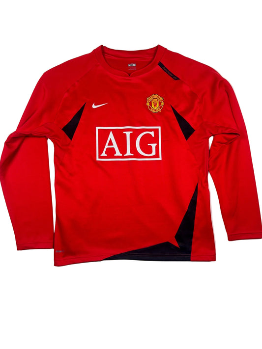 Manchester United 2007/08 Training Sweater - M