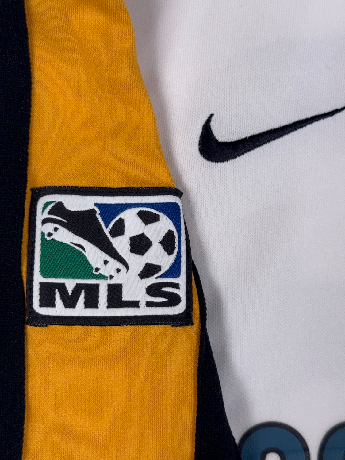 LA Galaxy 2000/02 Cobi Jones Match Prepared Home Shirt - L