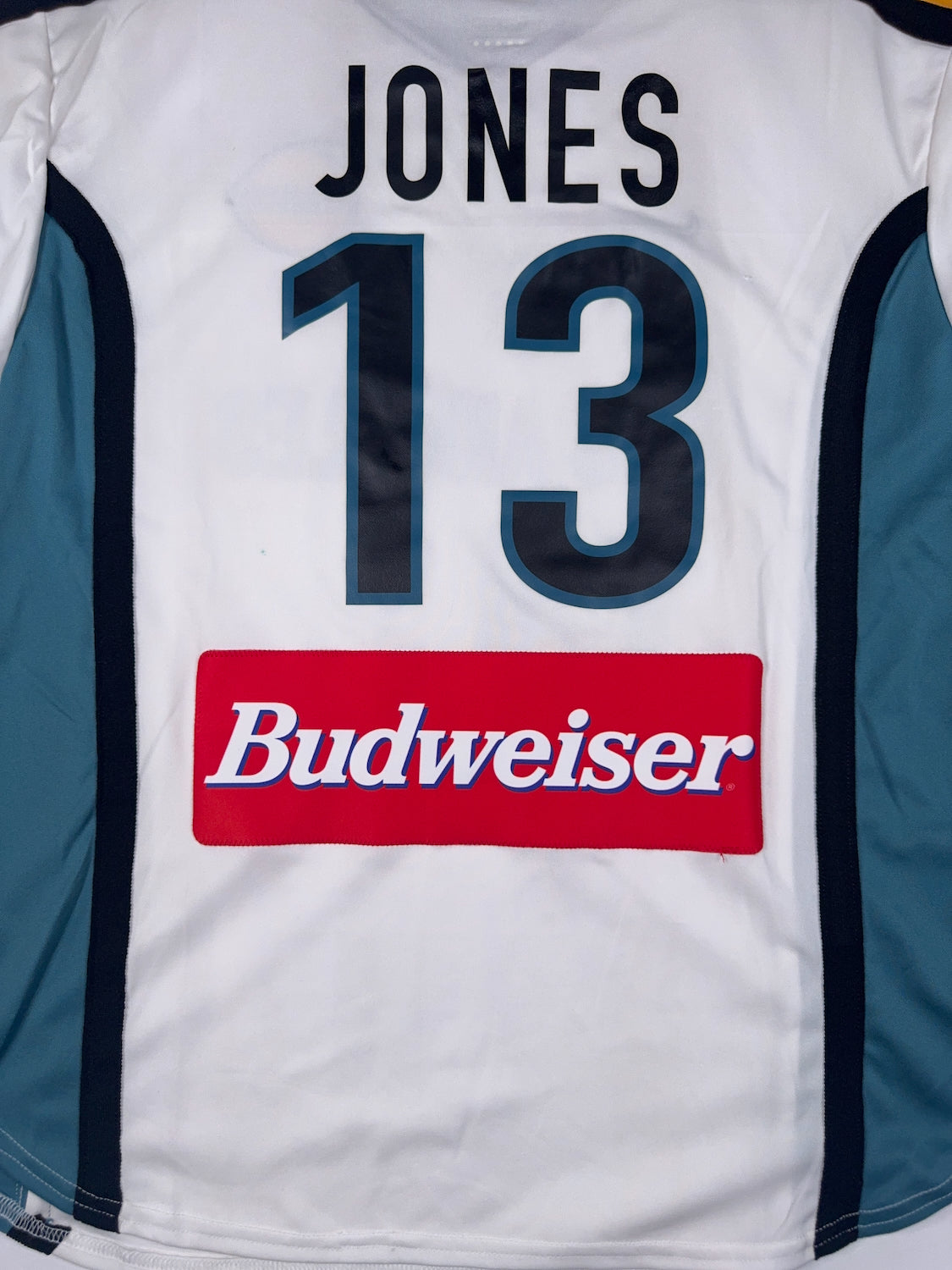 LA Galaxy 2000/02 Cobi Jones Match Prepared Home Shirt - L