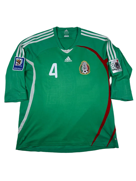 Mexico 2008/09 Rafa Marquez #4 Home Shirt - XL