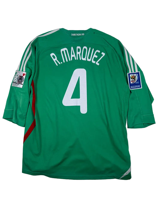 Mexico 2008/09 Rafa Marquez #4 Home Shirt - XL