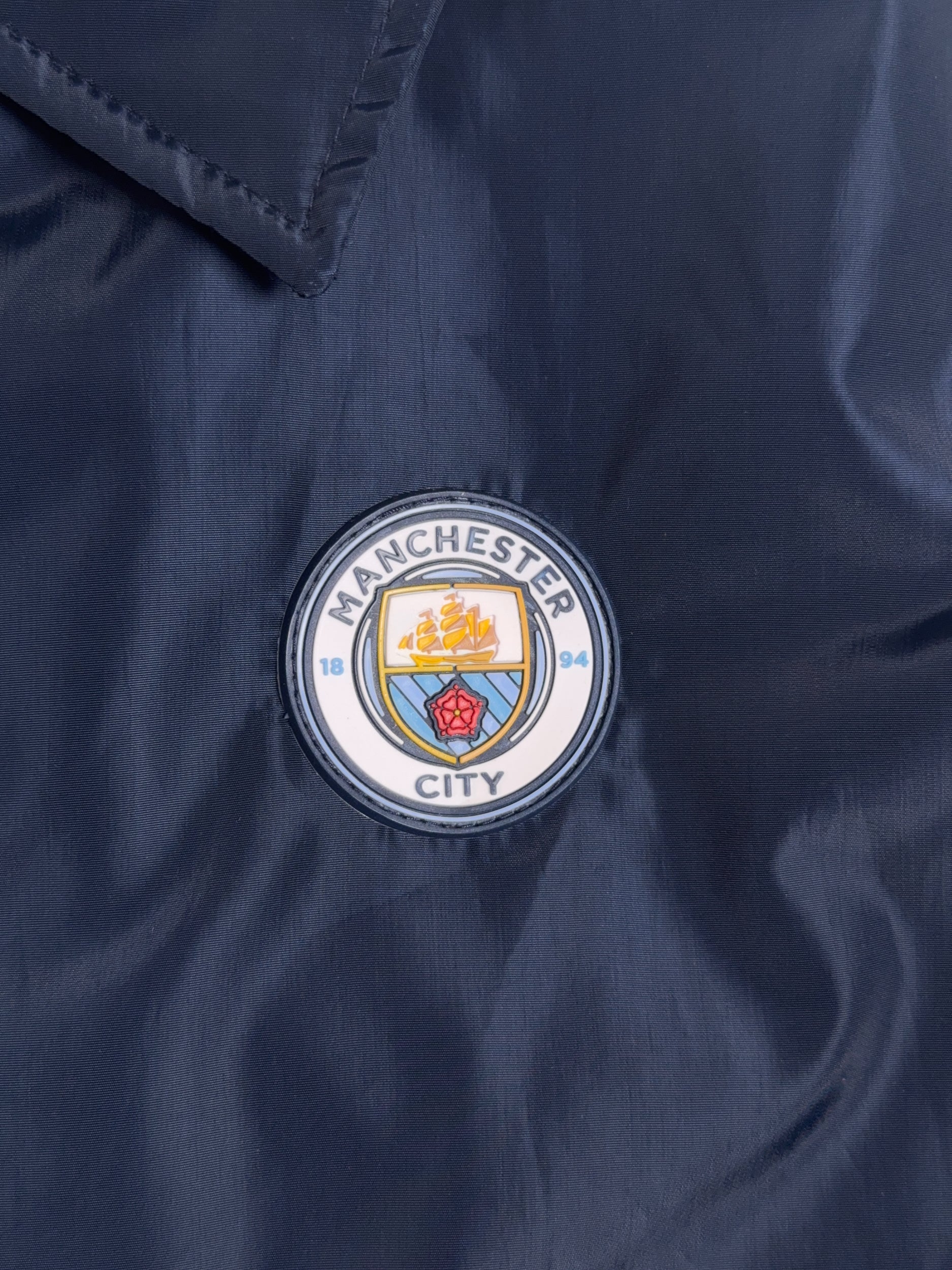 Manchester City 2025/26 Snap Parka Jacket - S