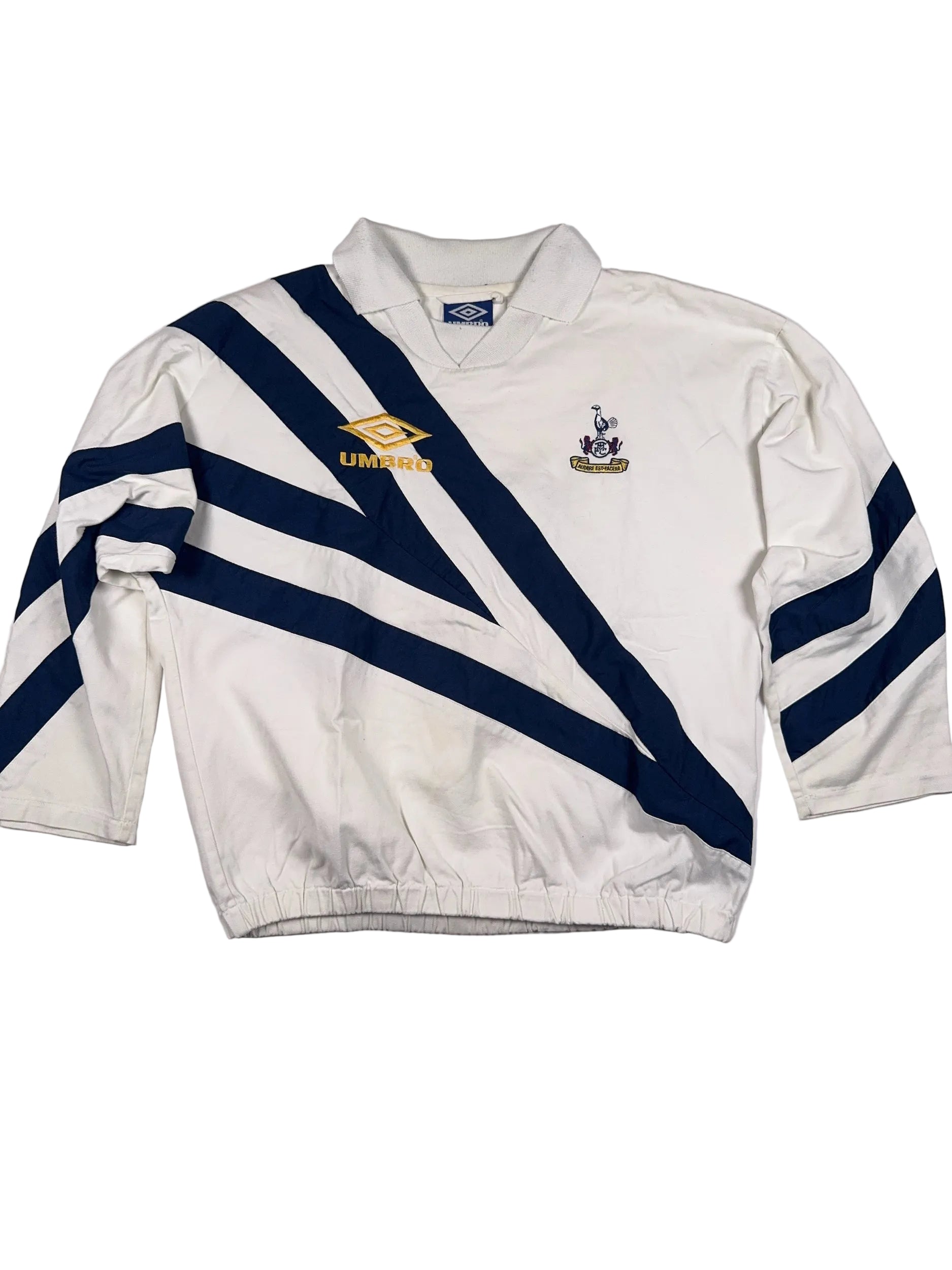 Tottenham Hotspur 1991/92 Umbro Drill Top - L