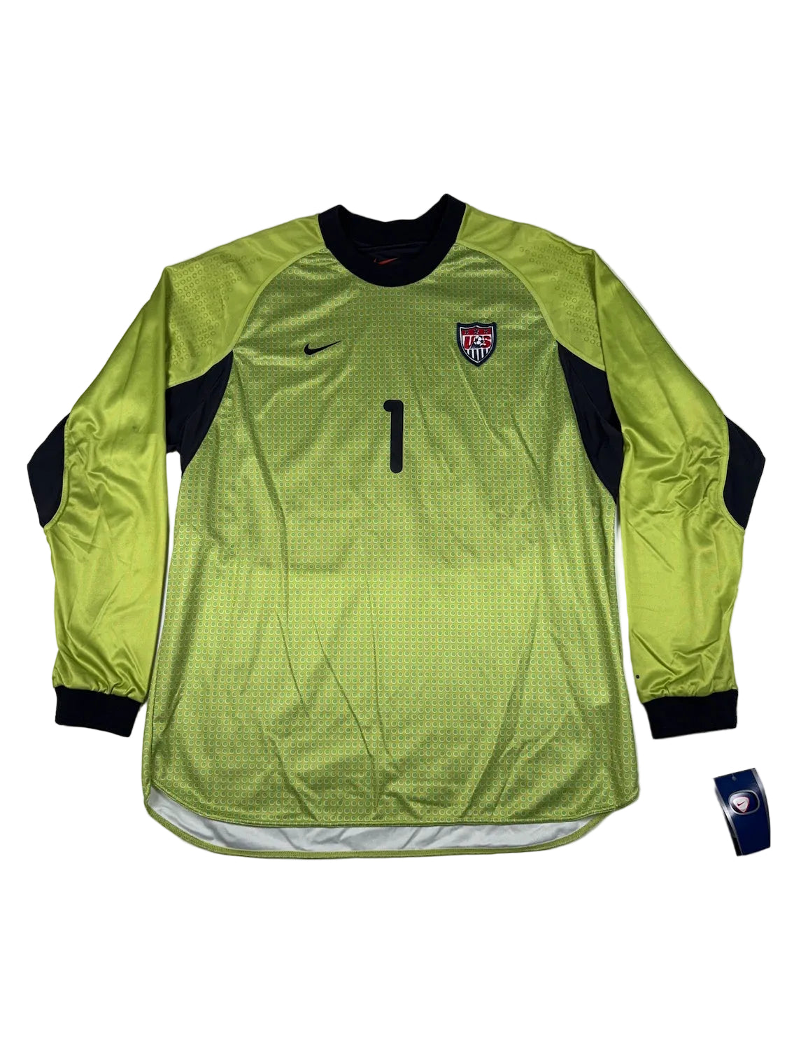 USA USMNT 2002/03 Brad Friedel #1 Match Prepared GK Shirt - XL