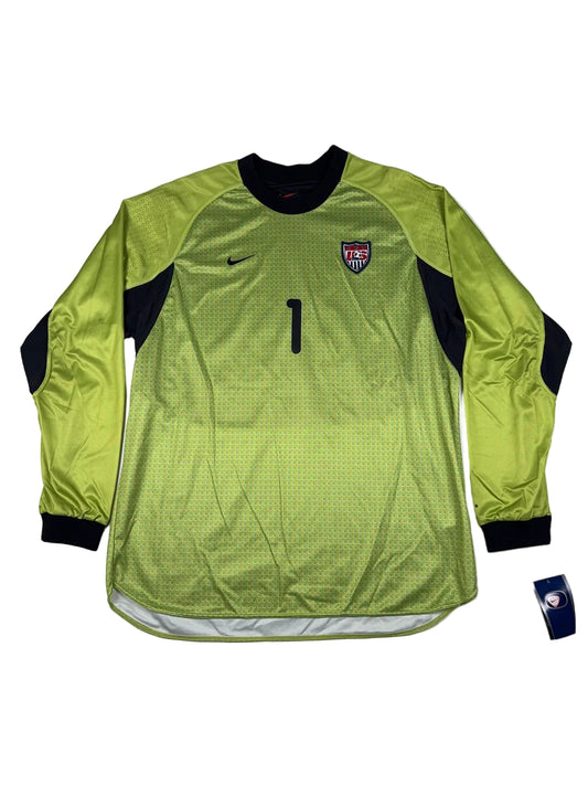 USA USMNT 2002/03 Brad Friedel #1 Match Prepared GK Shirt - XL