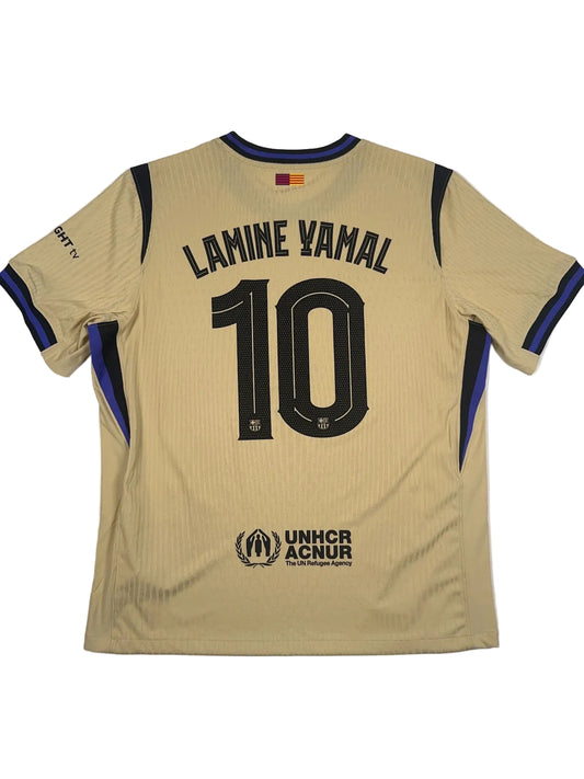 Barcelona 2025/26 Lamine Yamal #10 Away Shirt - XL