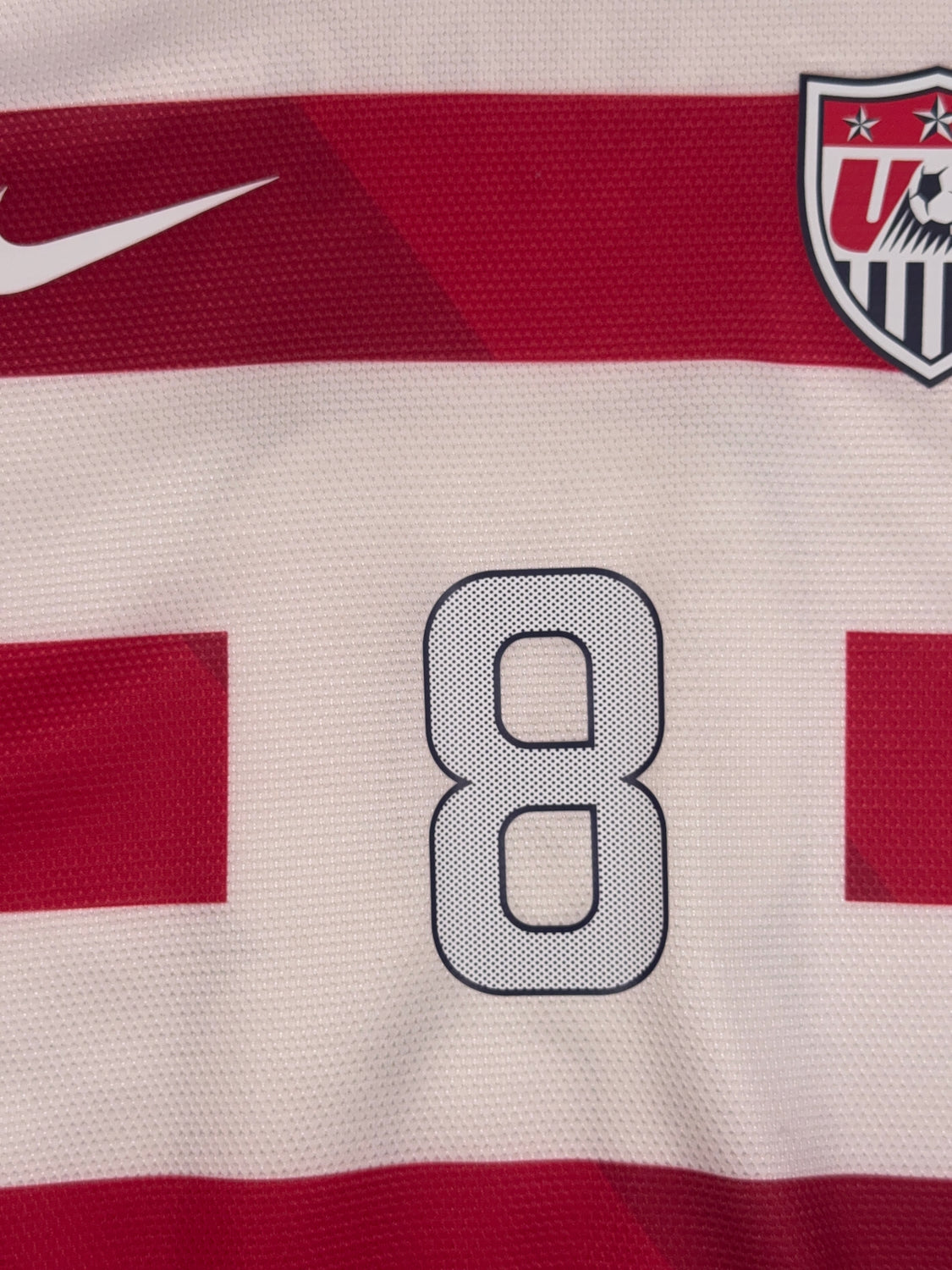 USA 2012/13 Clint Dempsey #8 Player Version Home - L