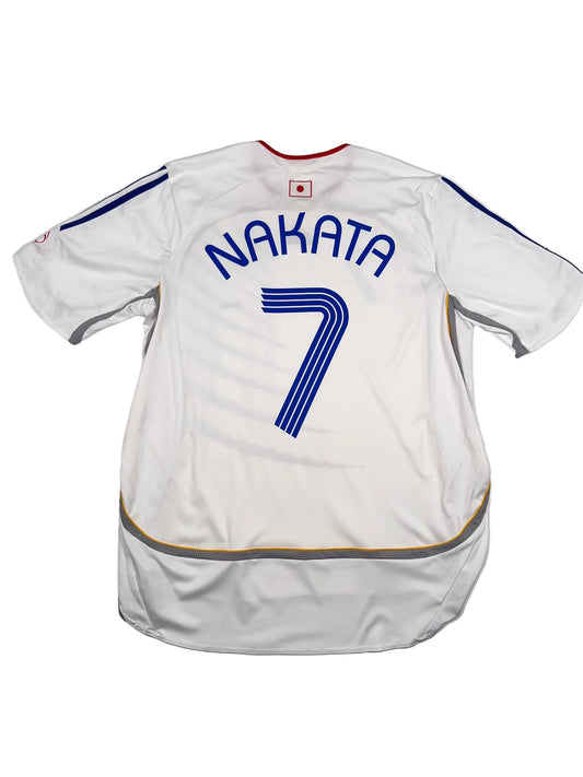 Japan 2006/07 Hidetoshi Nakata #7 Away Shirt - XL