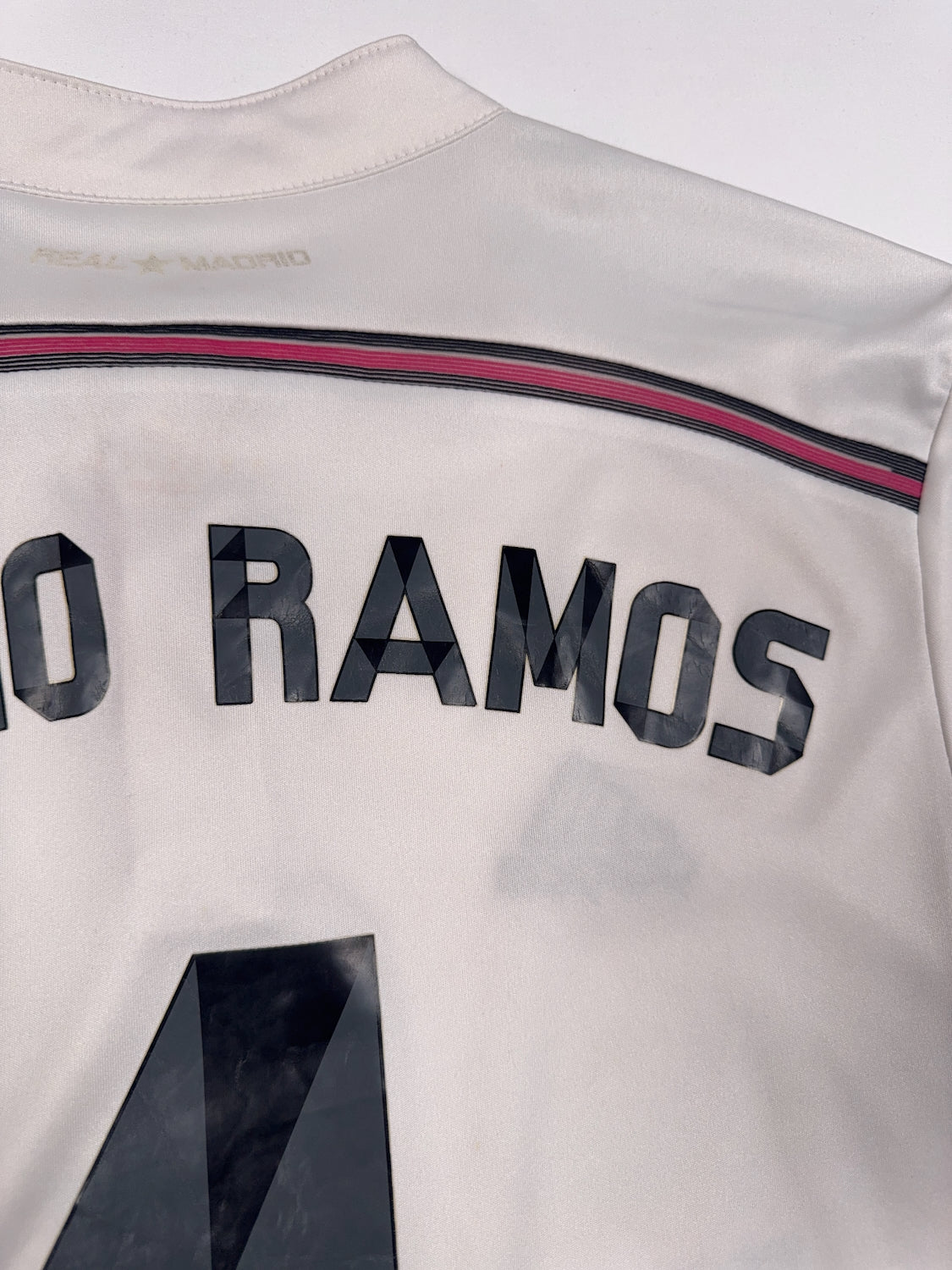 Real Madrid 2014/15 Sergio Ramos #4 Home Shirt - M