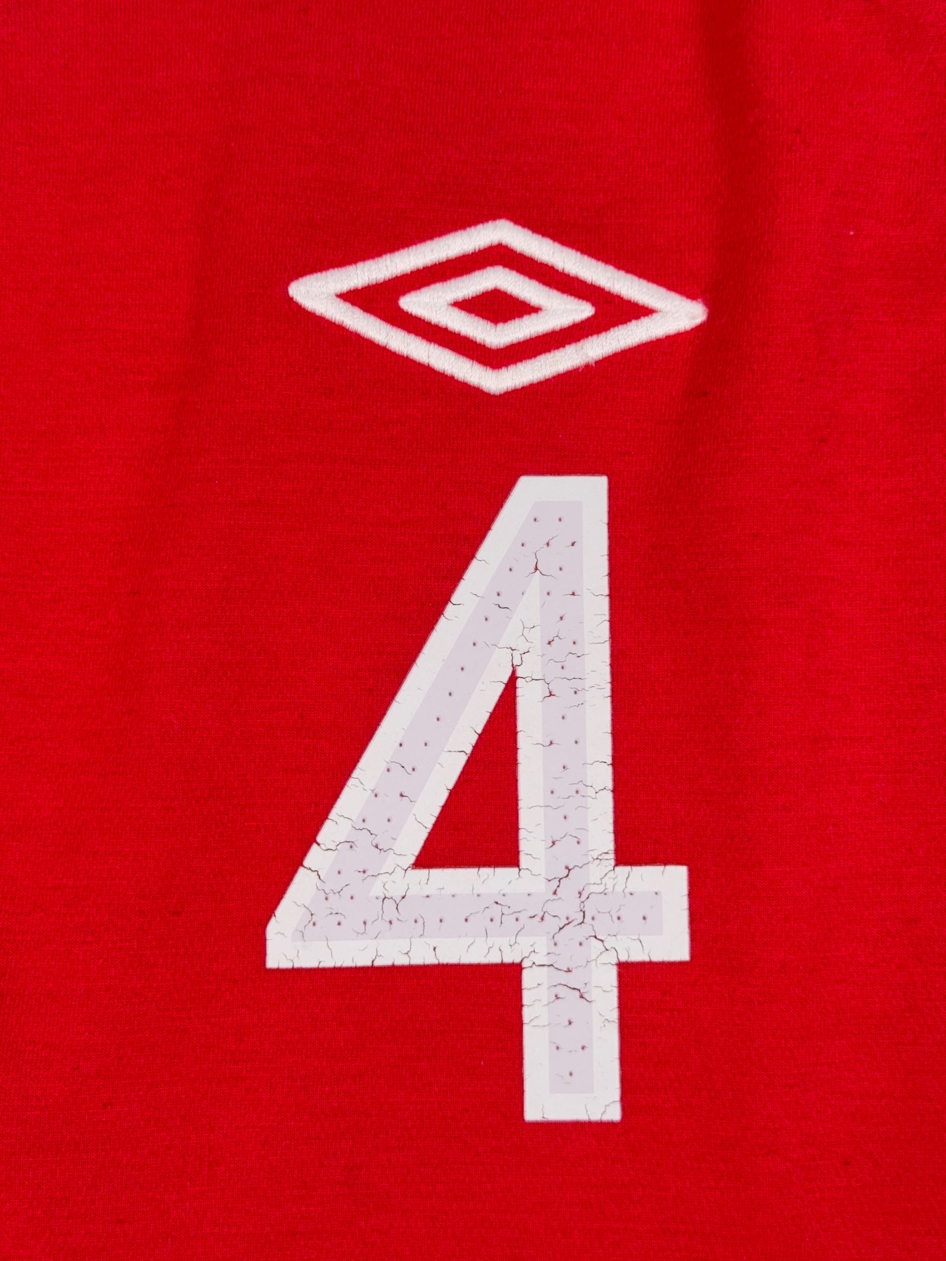 England 2010/12 Steven Gerrard #4 Away Shirt - XL