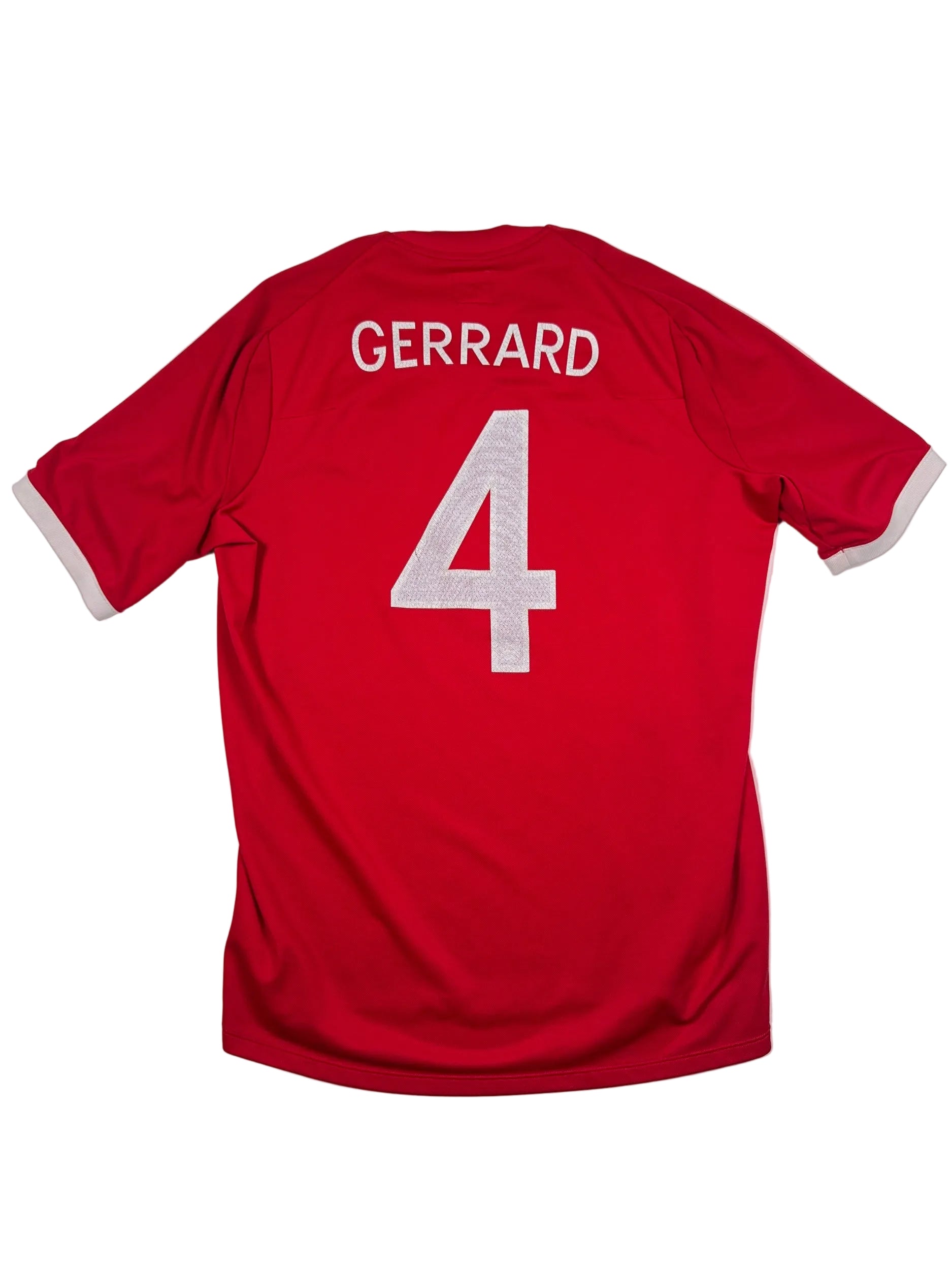England 2010/12 Steven Gerrard #4 Away Shirt - XL