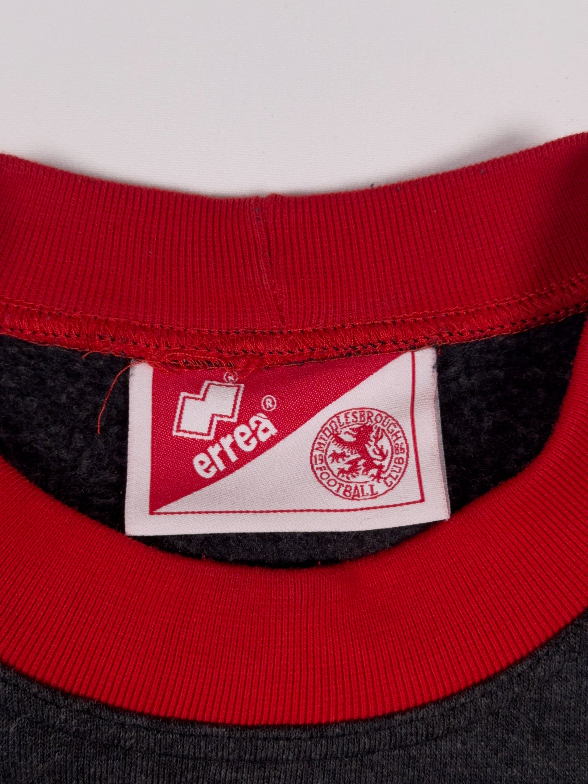 Middlesbrough 90s Errea Vintage Sweatshirt - XXL