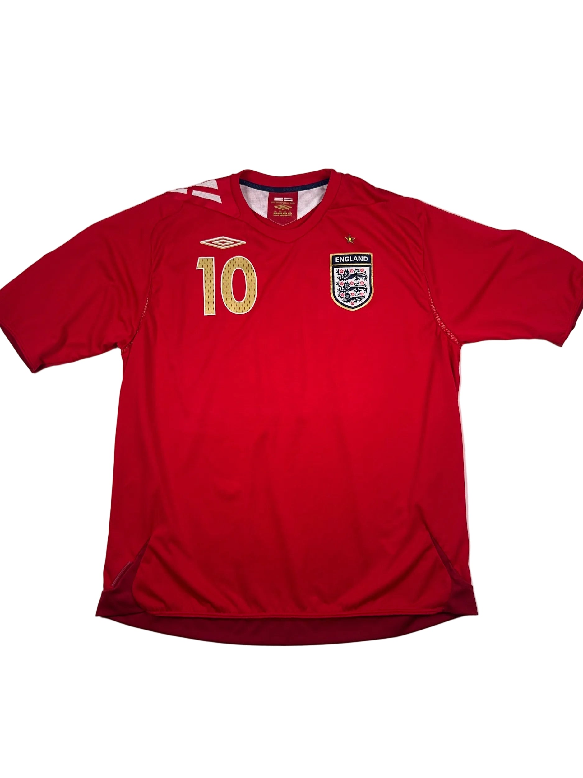 England 2006/08 Michael Owen #10 Away Shirt - XXL