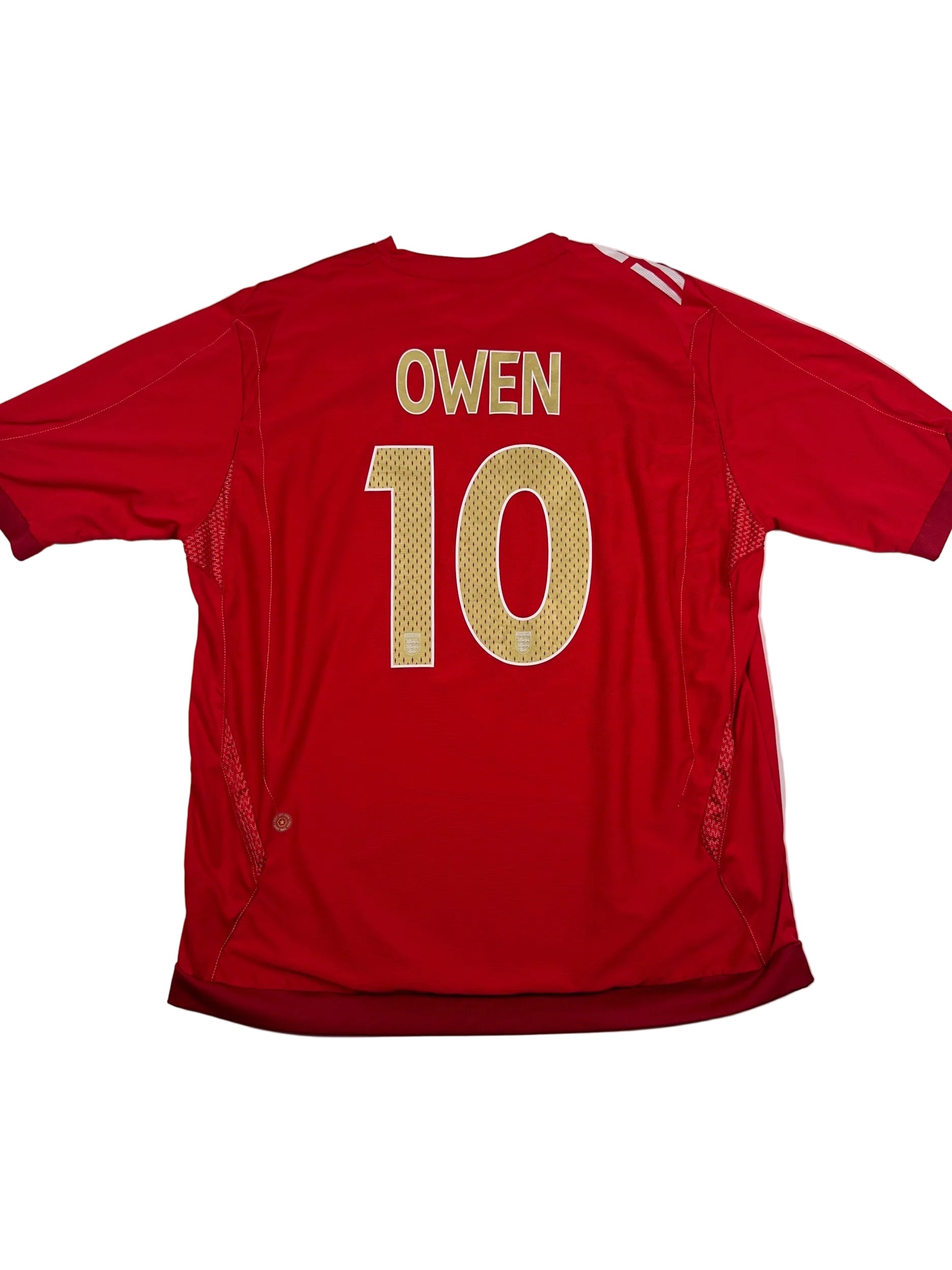 England 2006/08 Michael Owen #10 Away Shirt - XXL