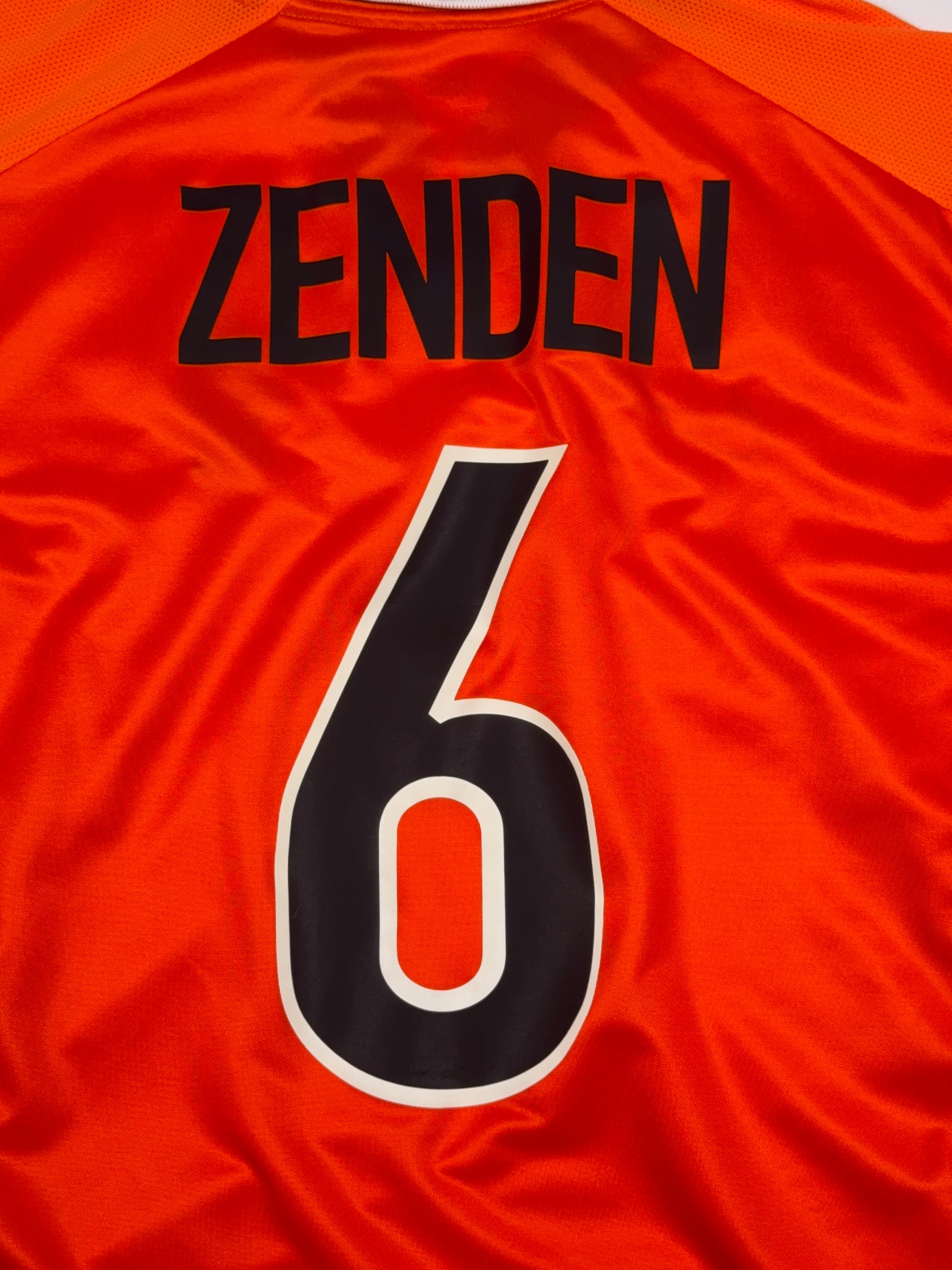 Netherlands 1998/00 Bolo Zenden #6 Home Shirt - XL