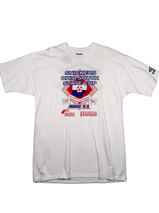 Vintage Umbro Snickers Ohio South Cup Single Stitch Tee - XL
