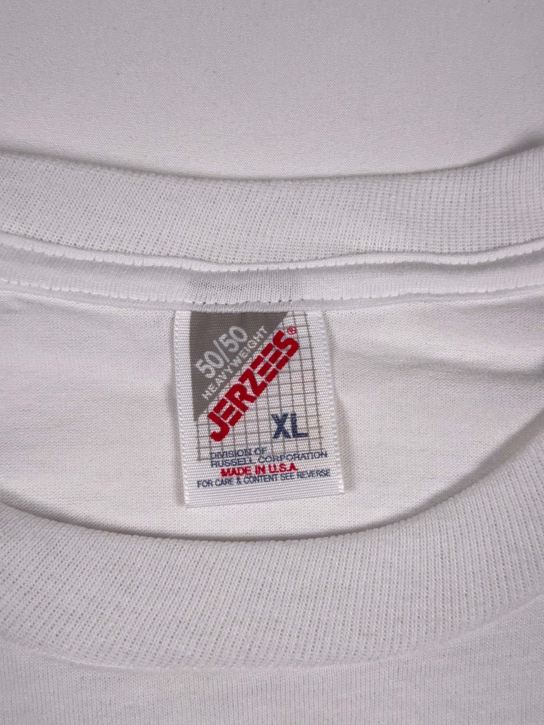 Vintage Soccer First Christmas Cup Tee - XL