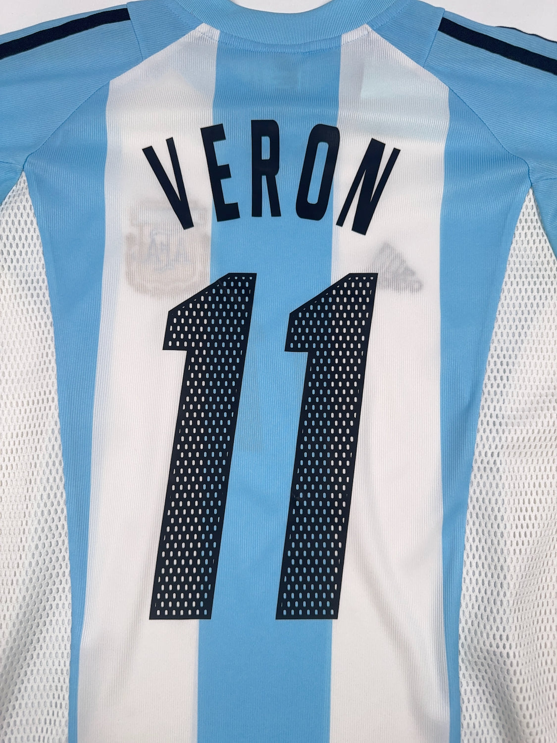 Argentina 2002/04 Juan Sebastián Verón #11 Home Shirt - L