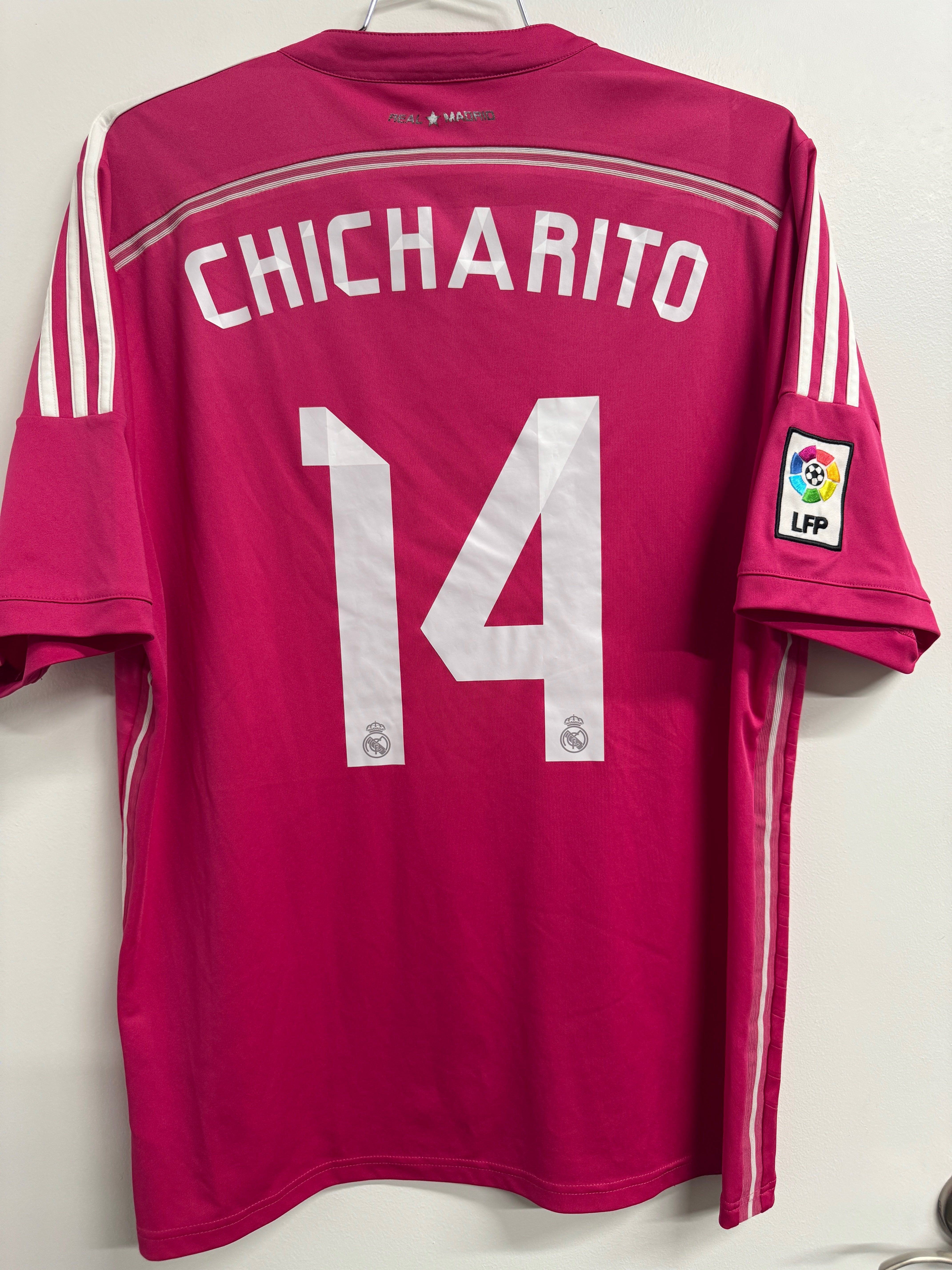 Real Madrid 2014 Chicharito #14 Away Shirt - XL