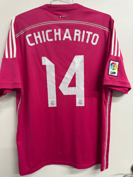 Real Madrid 2014 Chicharito #14 Away Shirt - XL