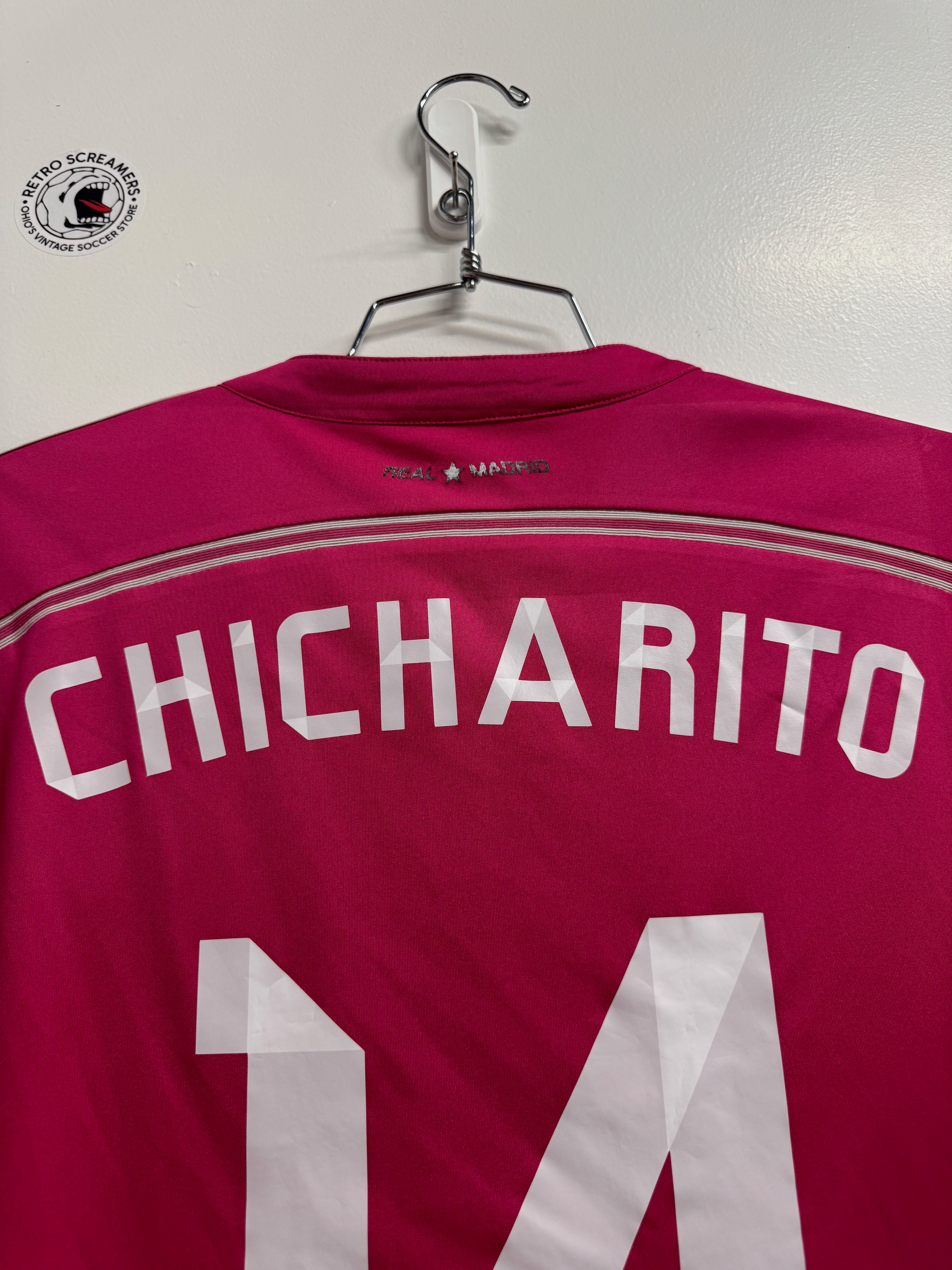 Real Madrid 2014 Chicharito #14 Away Shirt - XL