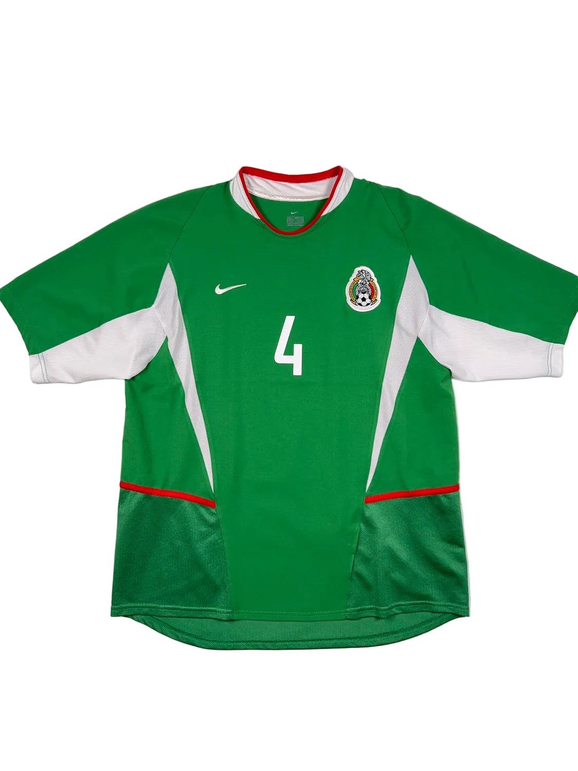 Mexico 2003/04 Rafa Marquez #4 Home Shirt - L