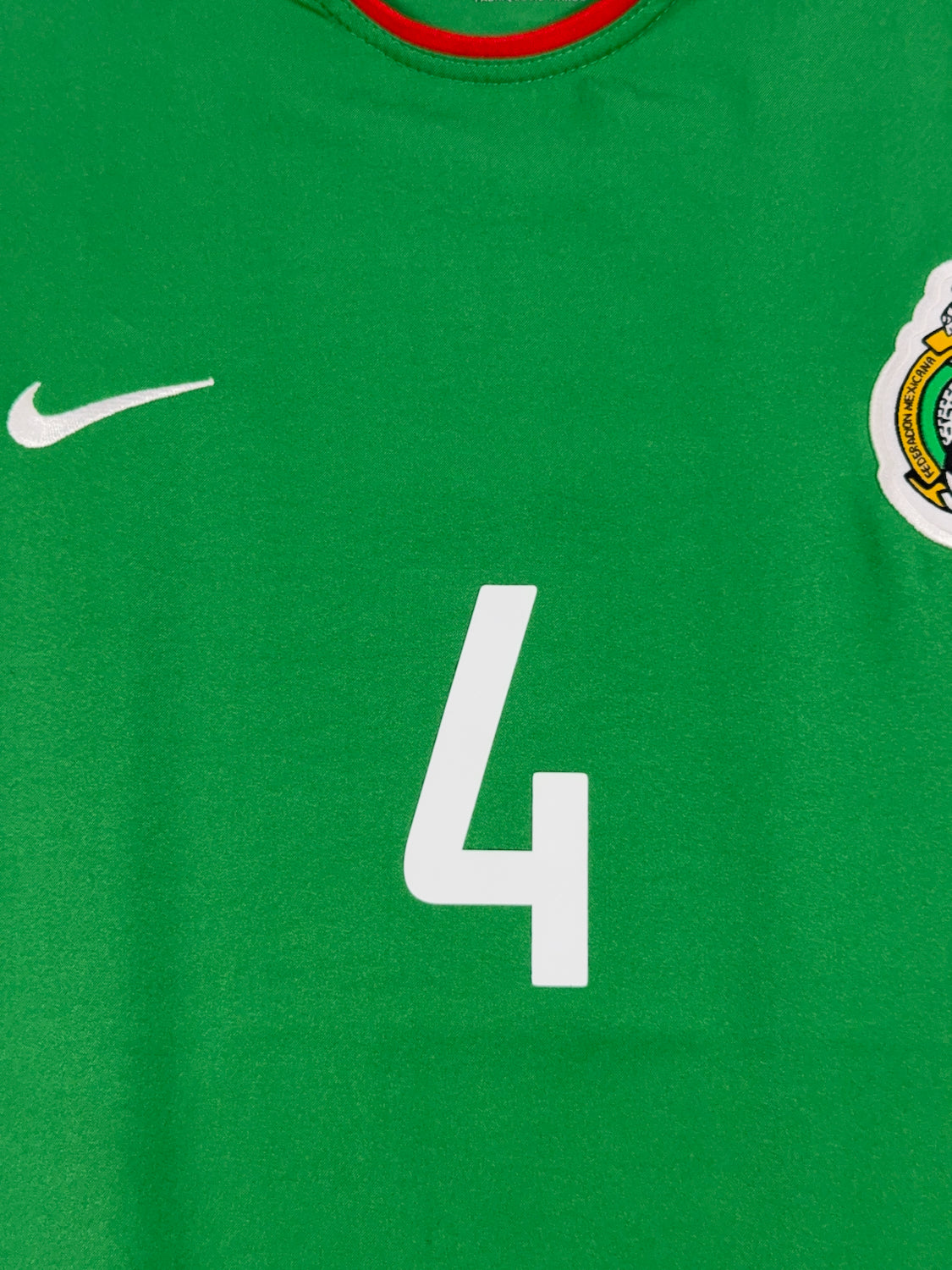 FLOCK Mexico 2003/04 Rafa Marquez #4 Heimtrikot - L