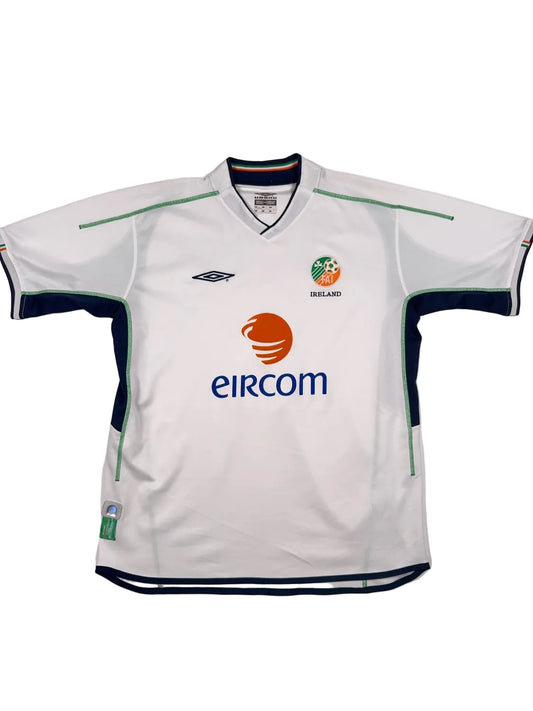 Ireland 2002/03 Roy Keane #6 Away Shirt - L