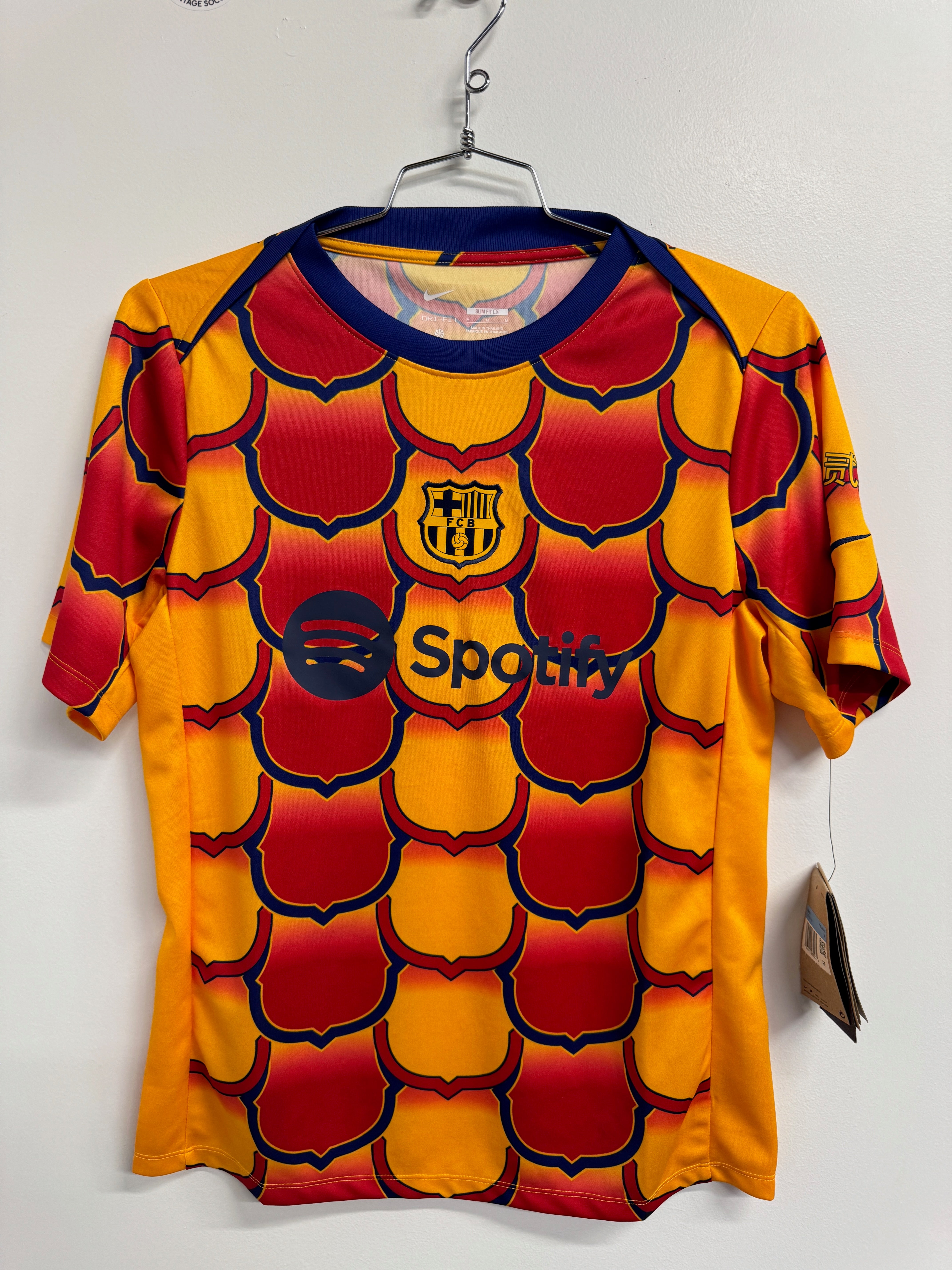 Barcelona 2023 Pre-Match Shirt BNWT - M
