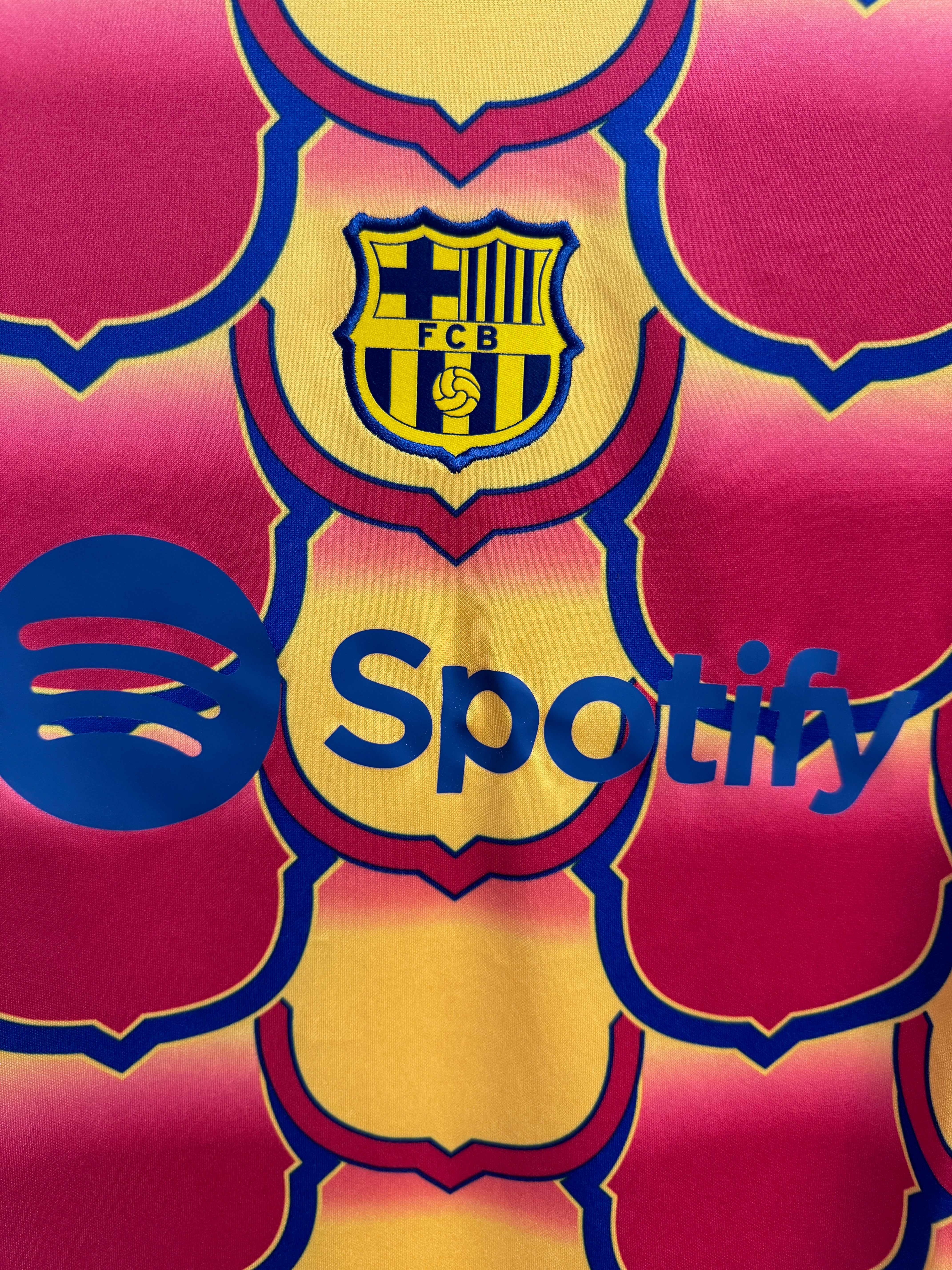 Barcelona 2023/24 Pre-Match Shirt | Retro Screamers