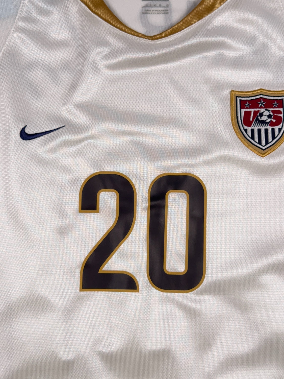 USA USWNT 2007/08 Abby Wambach #20 Home Shirt - Women's L