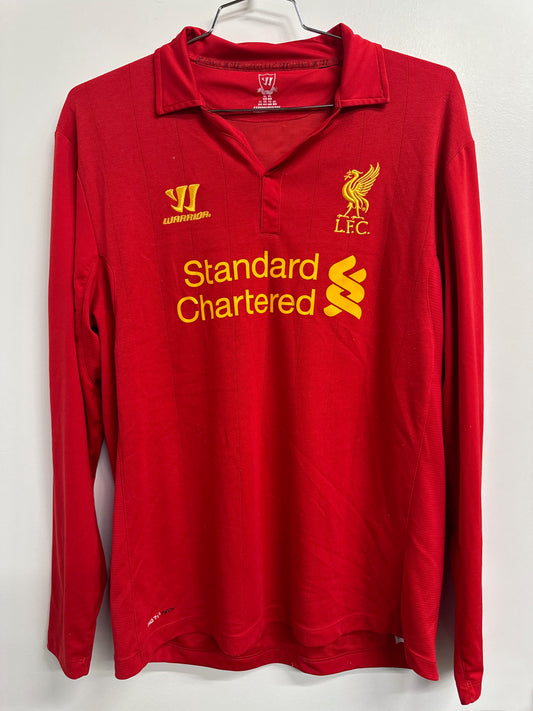 Liverpool 2015/16 Steven Gerrard #8 Home Longsleeve Shirt | Retro Screamers