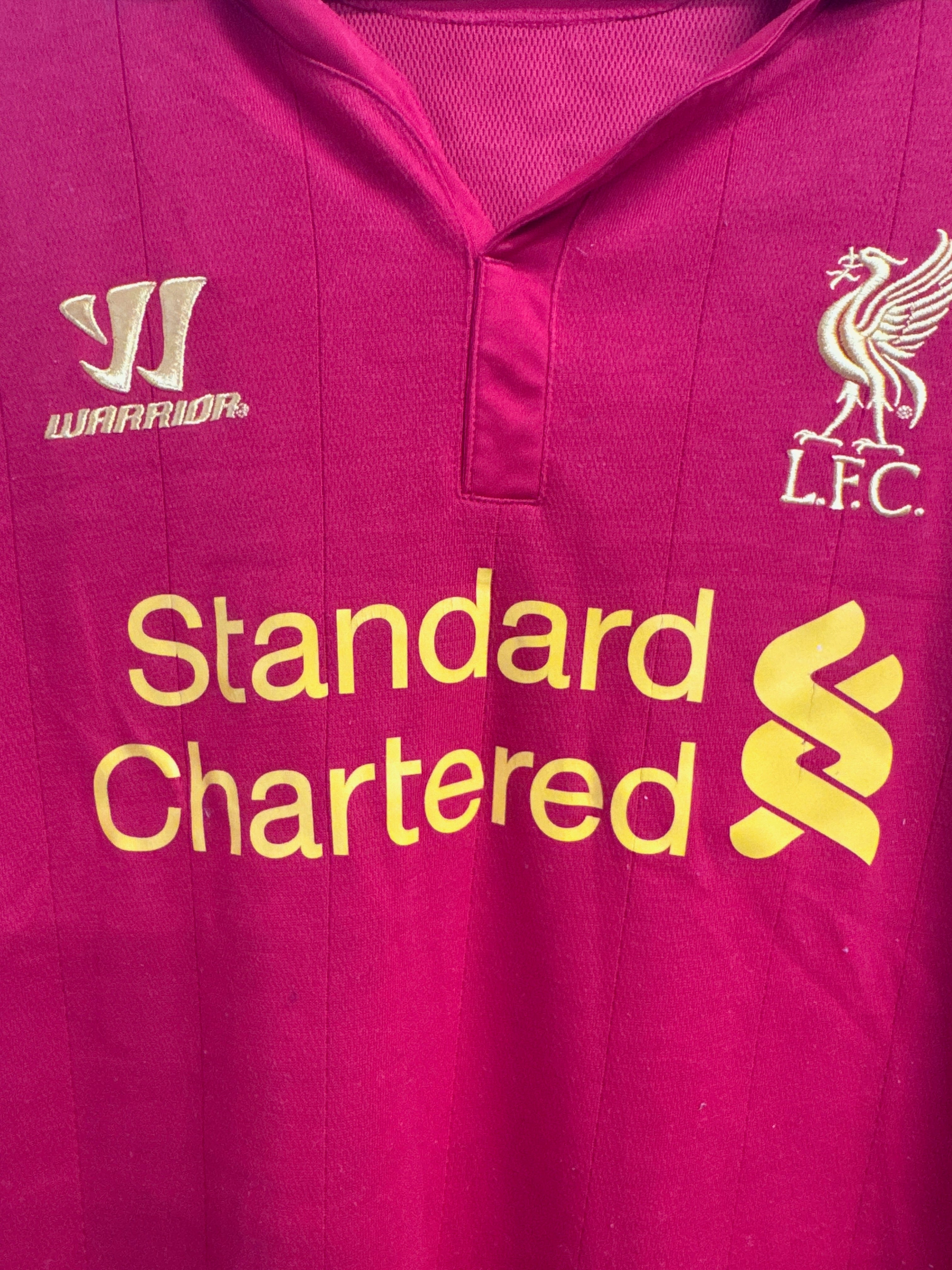 Liverpool 2015/16 Steven Gerrard #8 Home Longsleeve Shirt | Retro Screamers