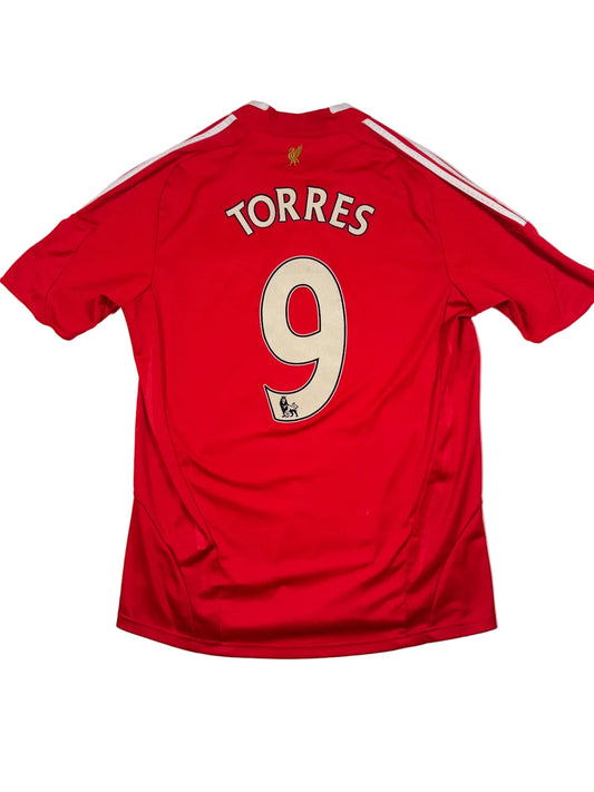 Liverpool 2008/10 Fernando Torres #9 Home Shirt - L