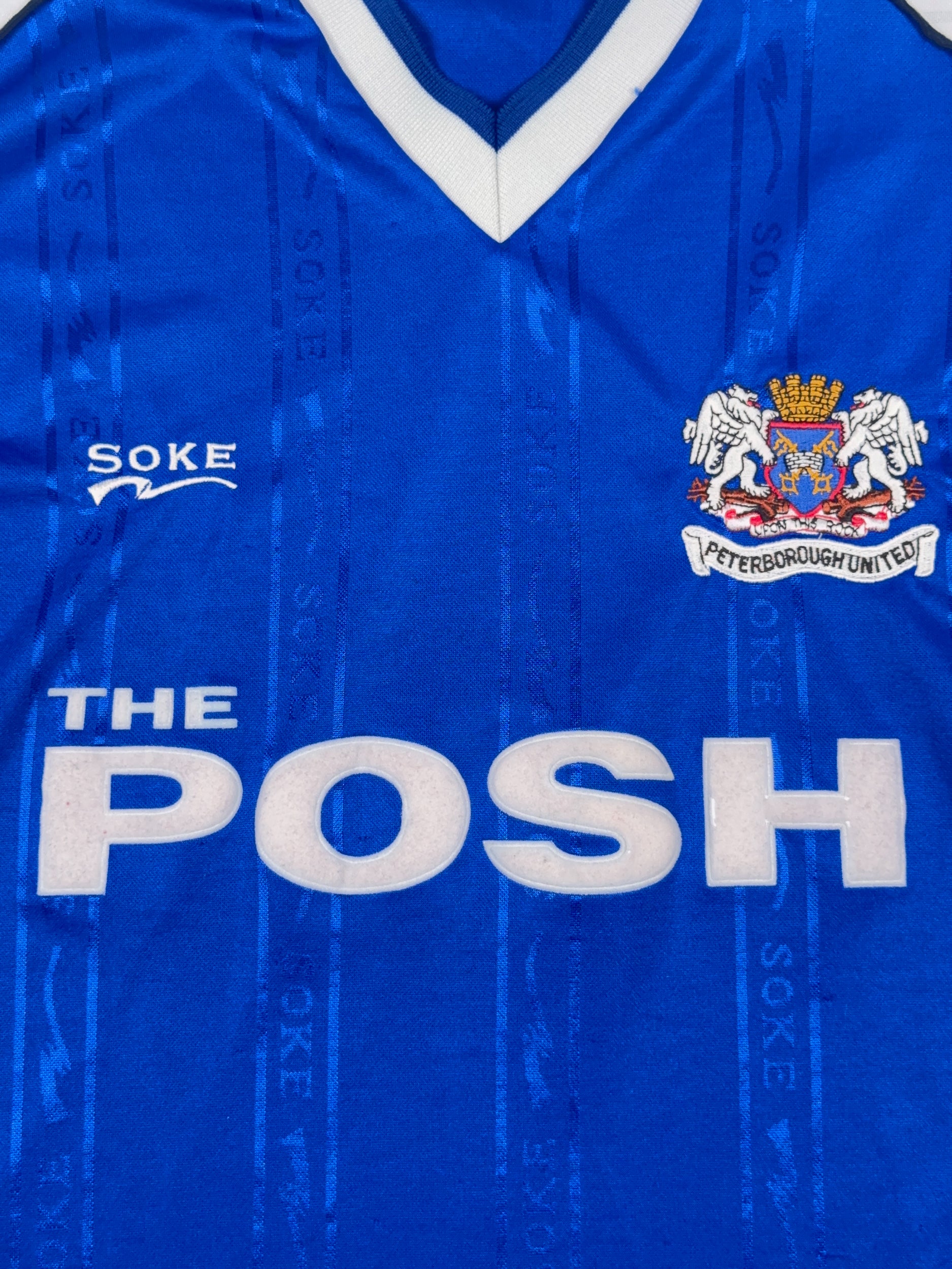 Peterborough United 1999/00 Home Shirt - L