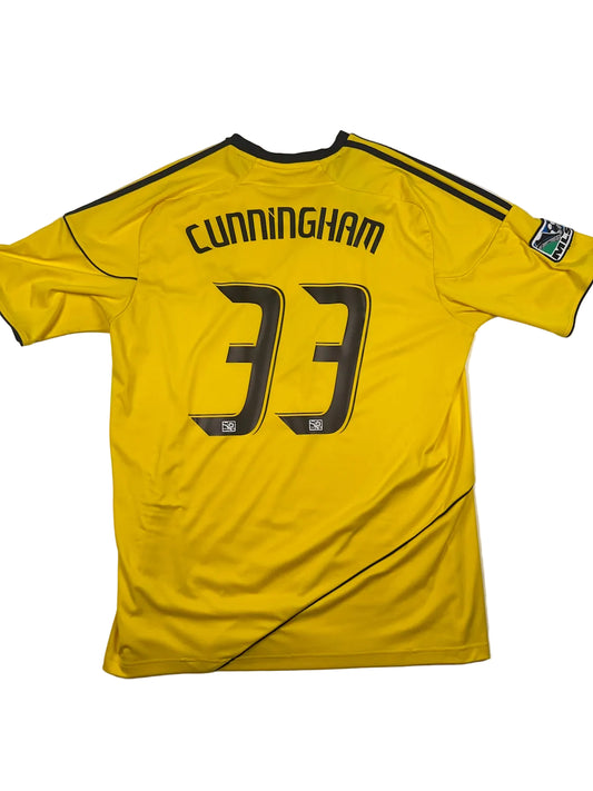 Columbus Crew 2010/12 Jeff Cunningham #33 Home Shirt - XXL