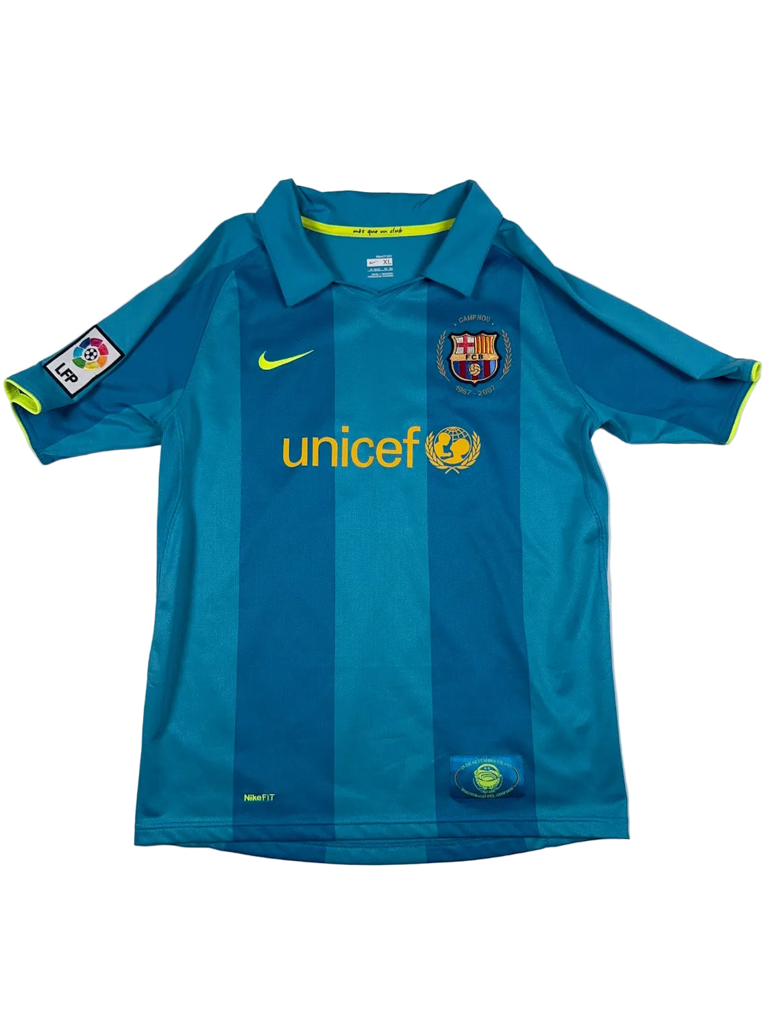 Barcelona 2007/08 Away Shirt - YXL