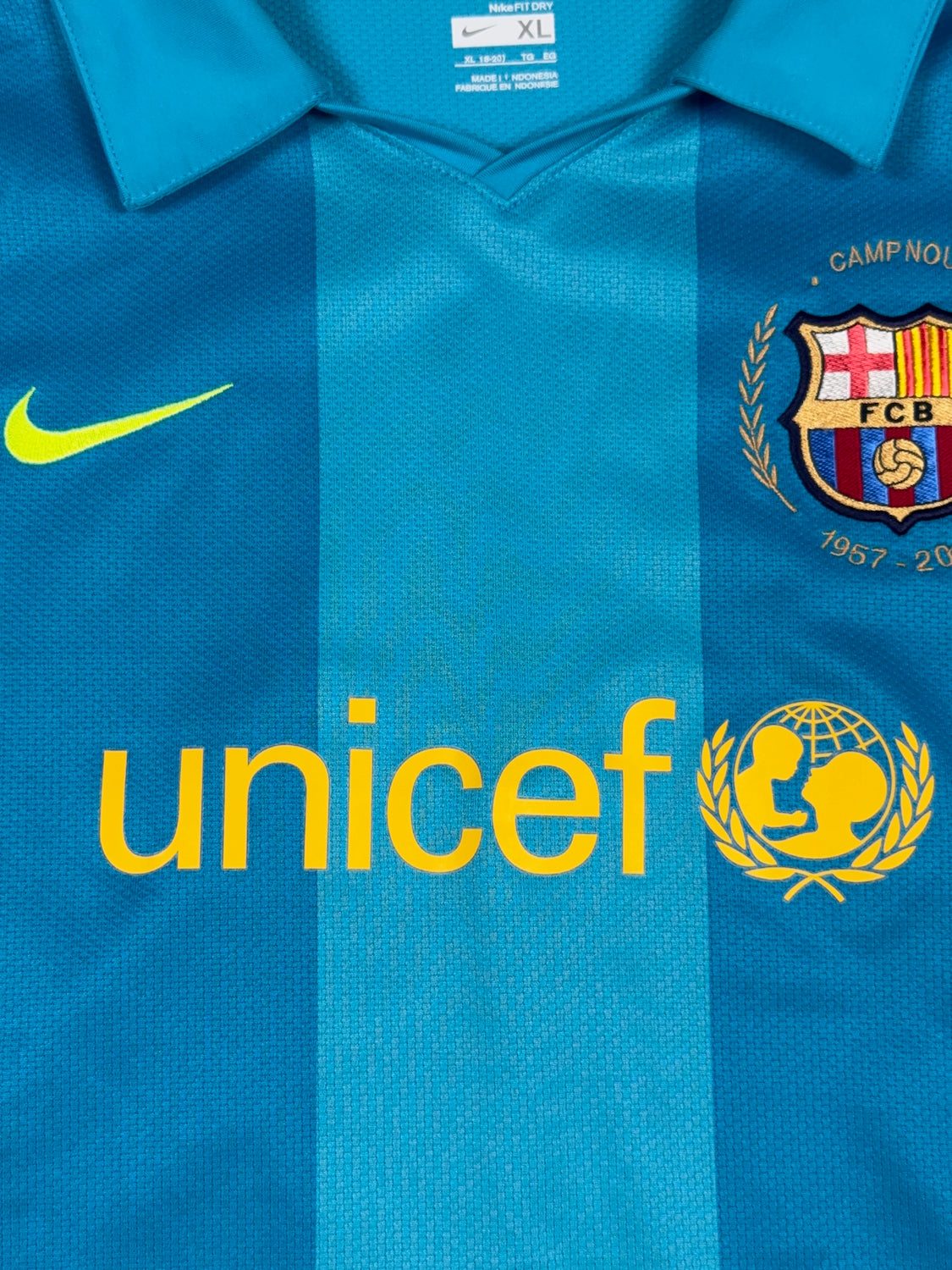 Barcelona 2007/08 Away Shirt - YXL